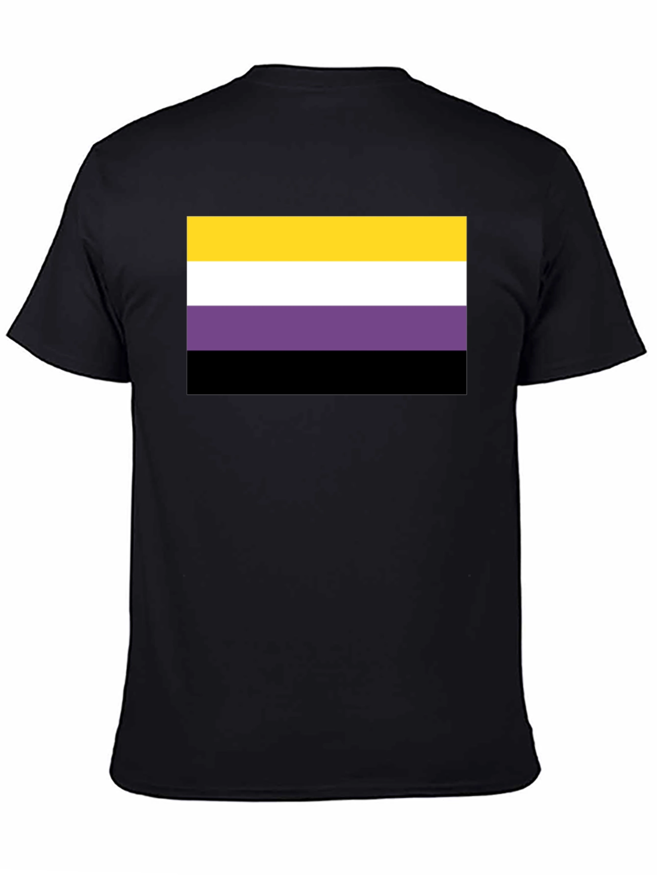 Nonbinary Pride Flag Graphic Tee - Unisex