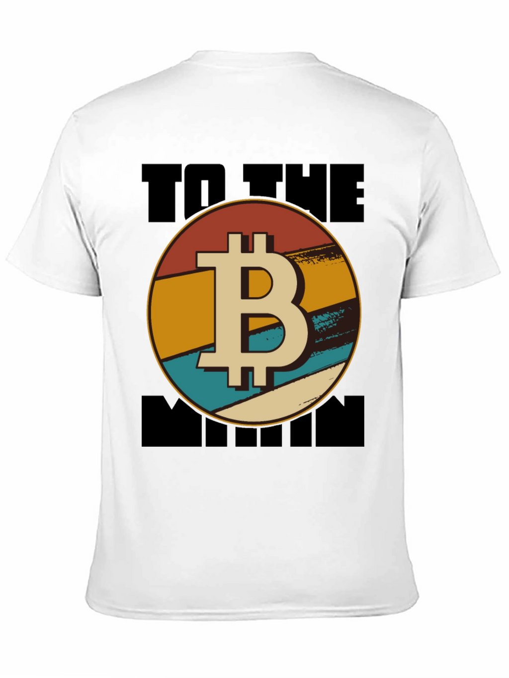 Bitcoin To The Moon Graphic Tee