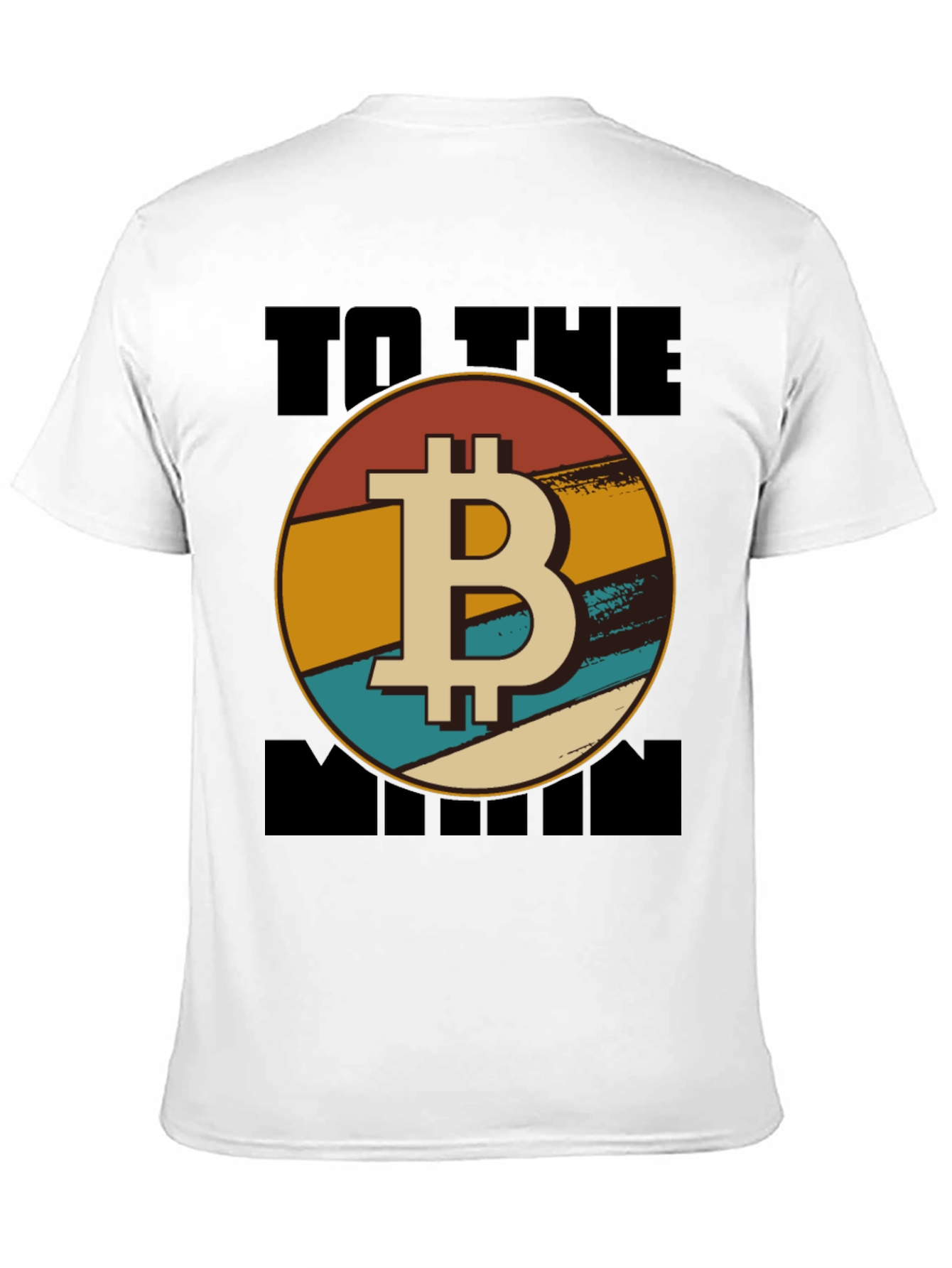 Bitcoin To The Moon Graphic Tee