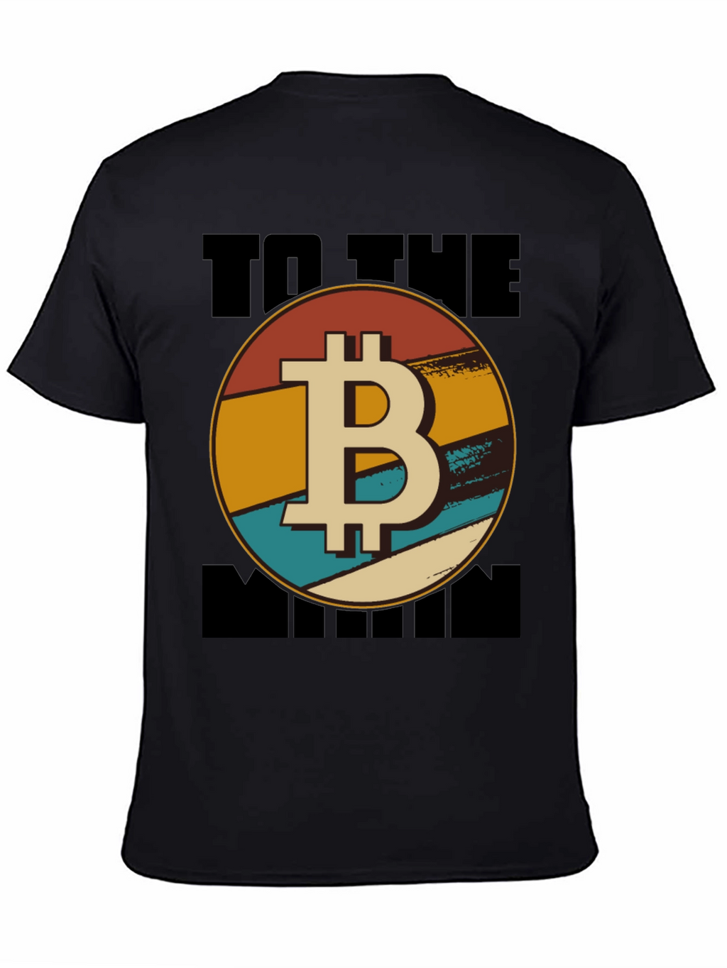 Bitcoin To The Moon Graphic Tee