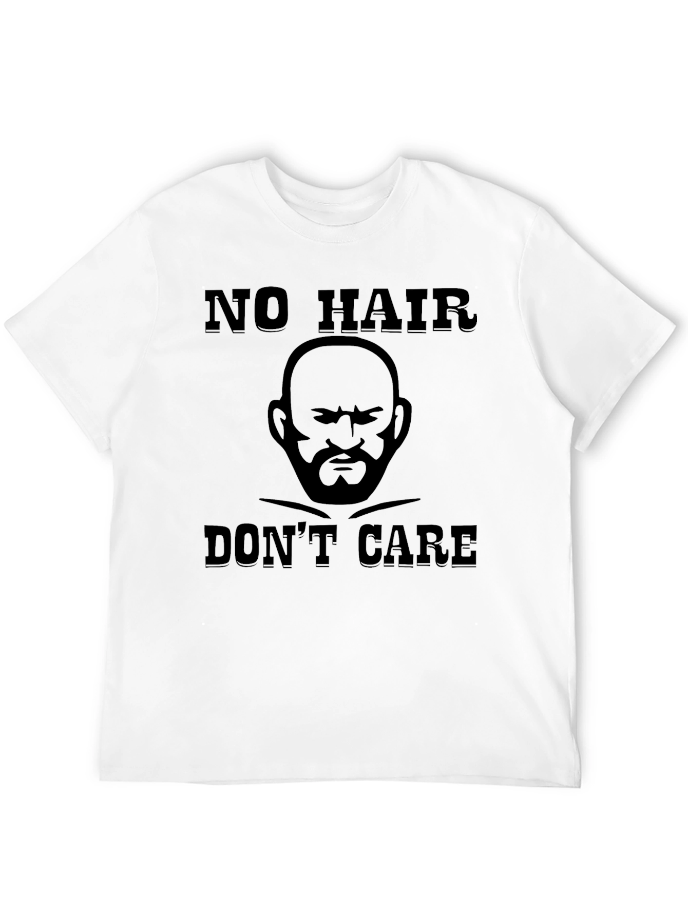 No Hair Dont Care Graphic Tee
