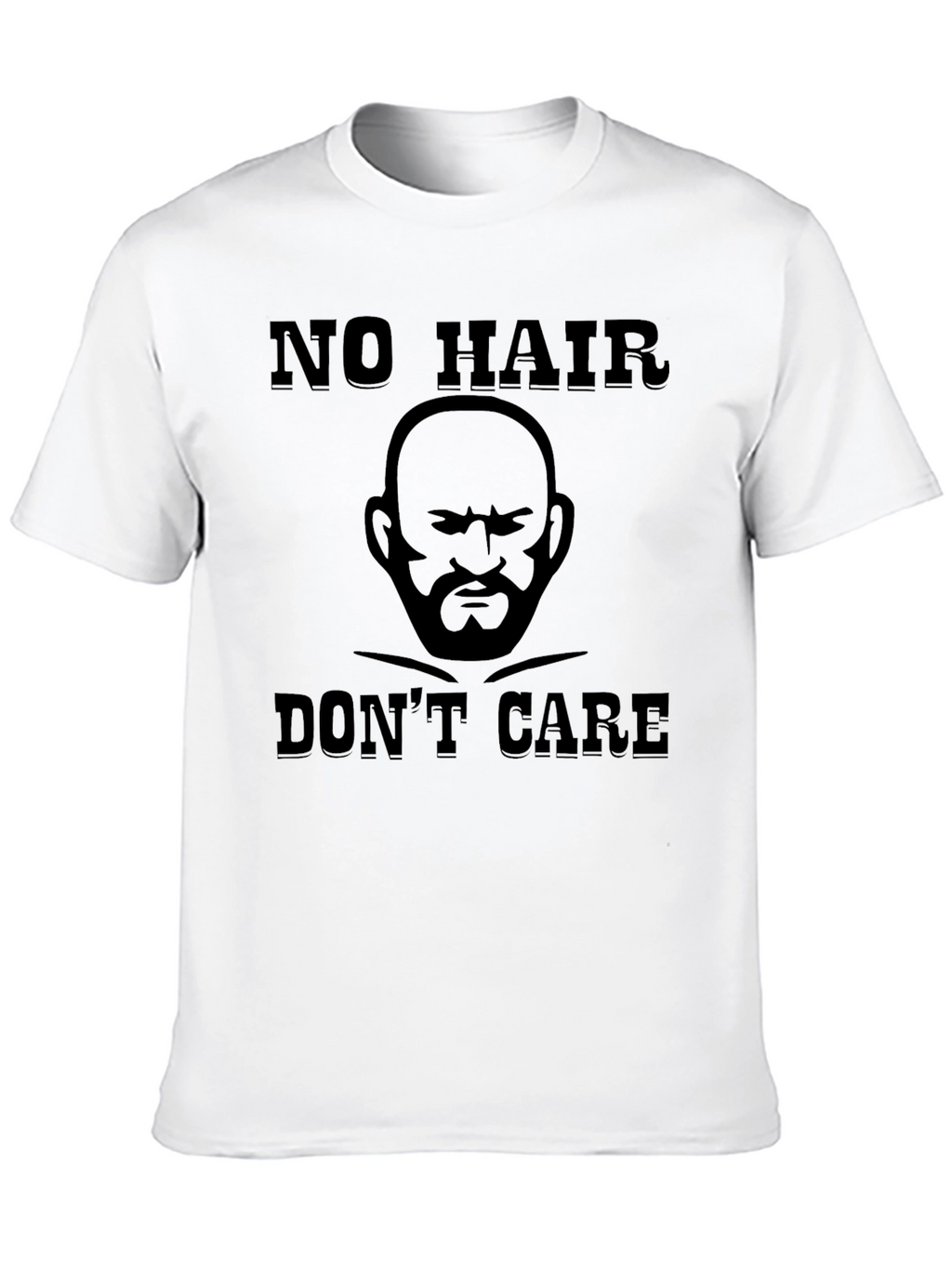 No Hair Dont Care Graphic Tee