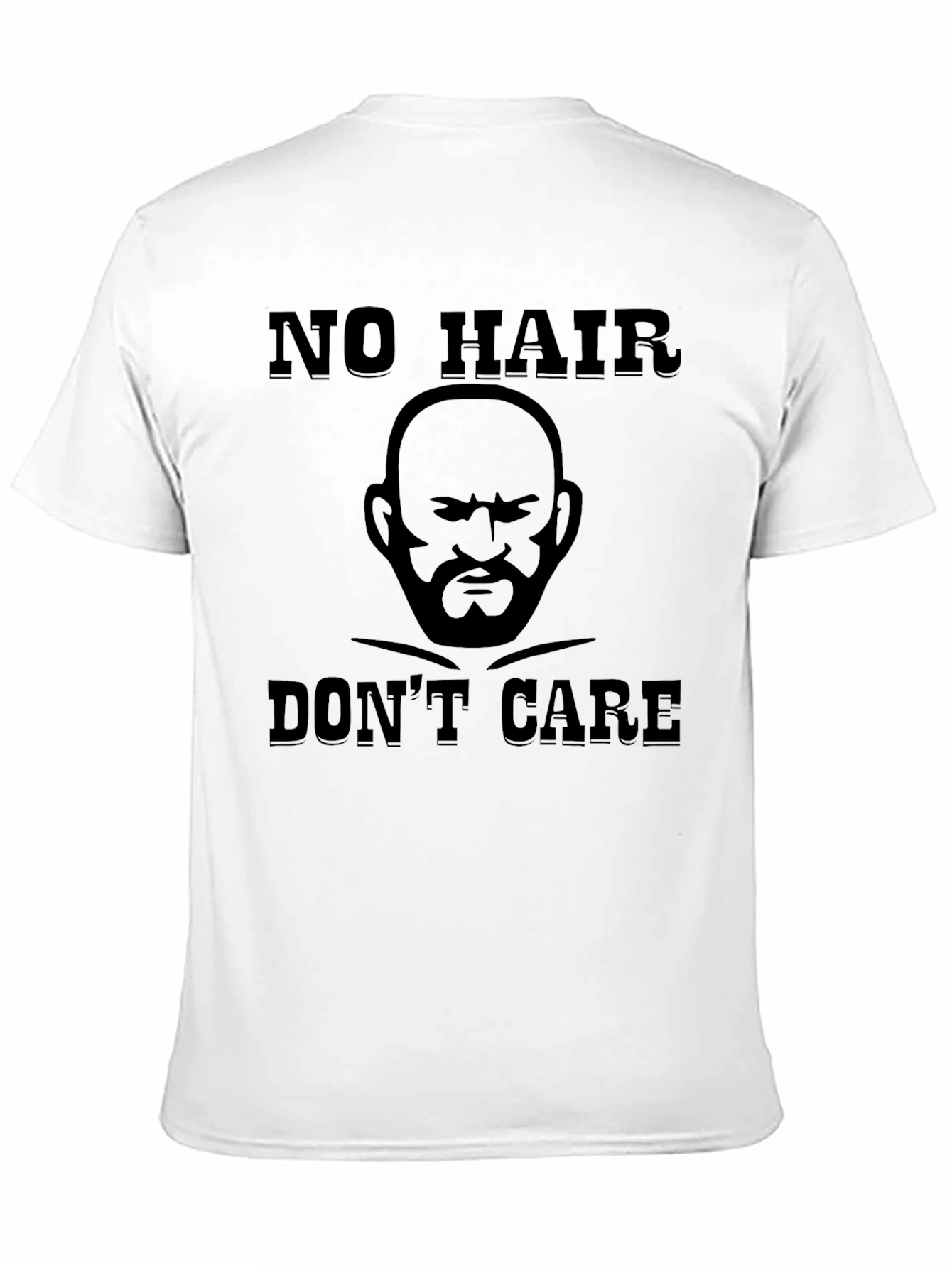 No Hair Dont Care Graphic Tee