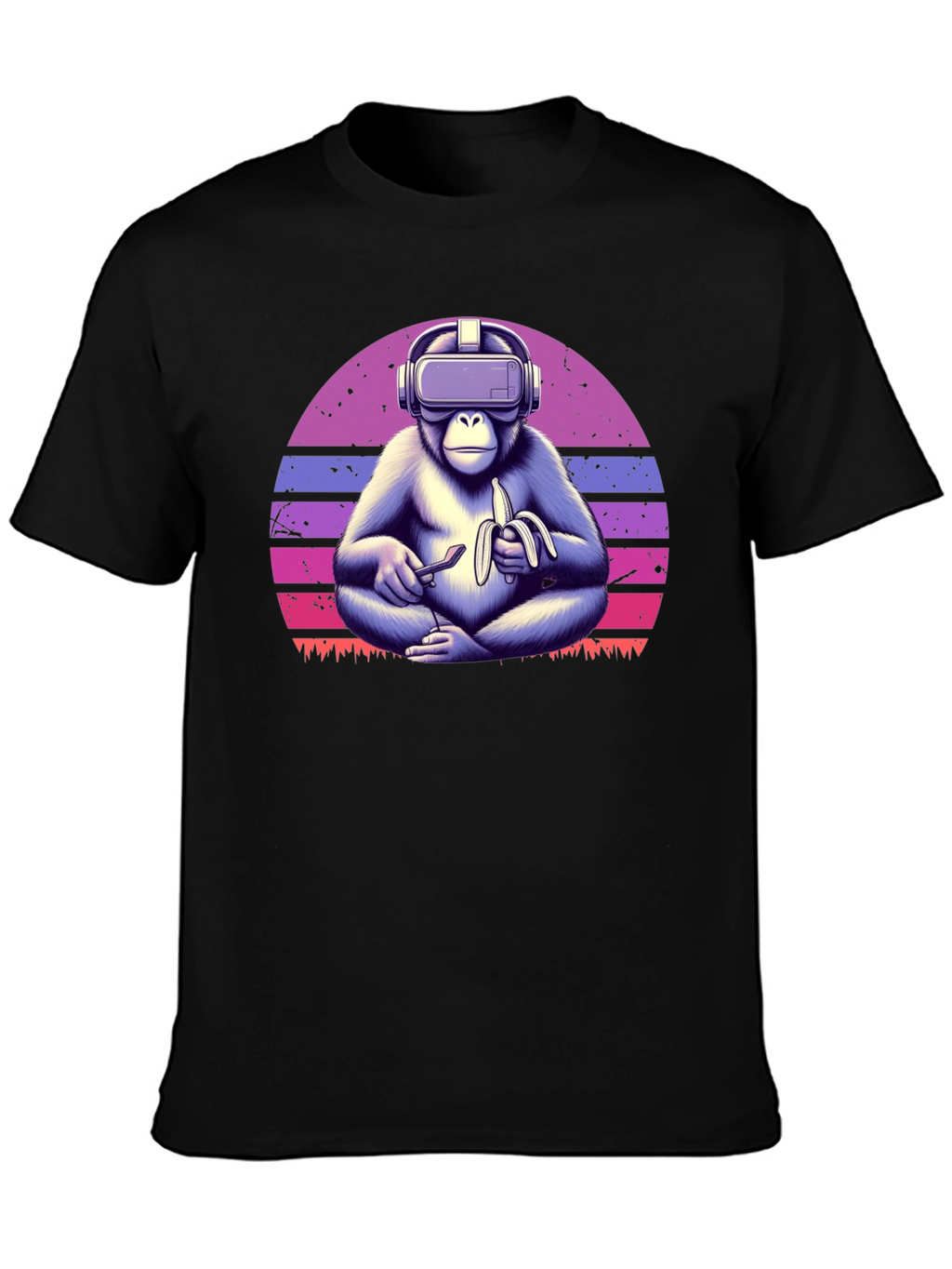 VR Monkey Banana T-Shirt