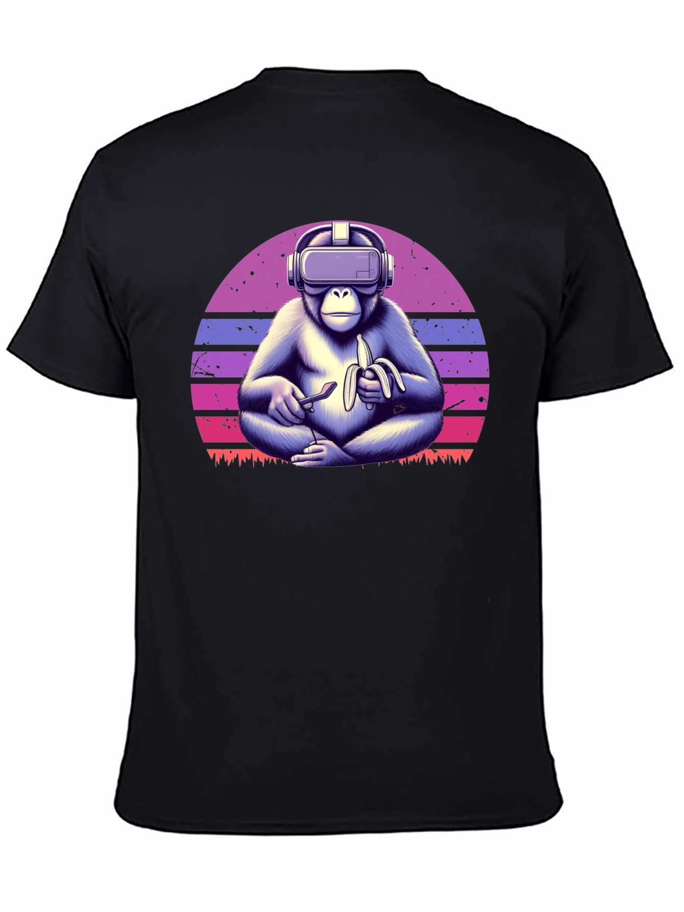 VR Monkey Banana T-Shirt