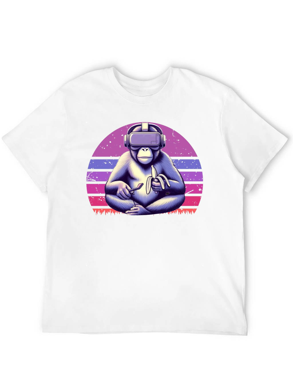 VR Monkey Banana T-Shirt