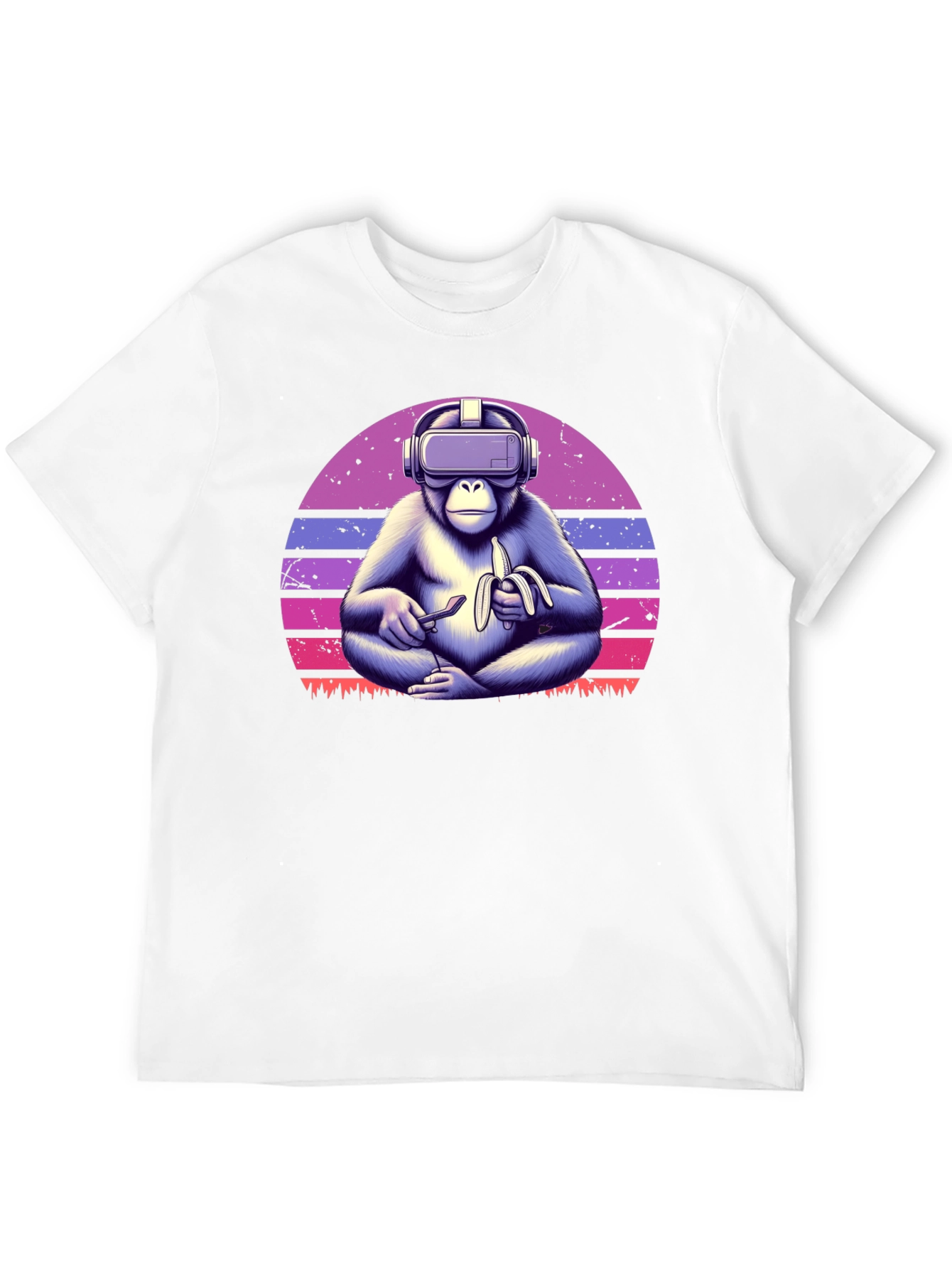 VR Monkey Banana T-Shirt