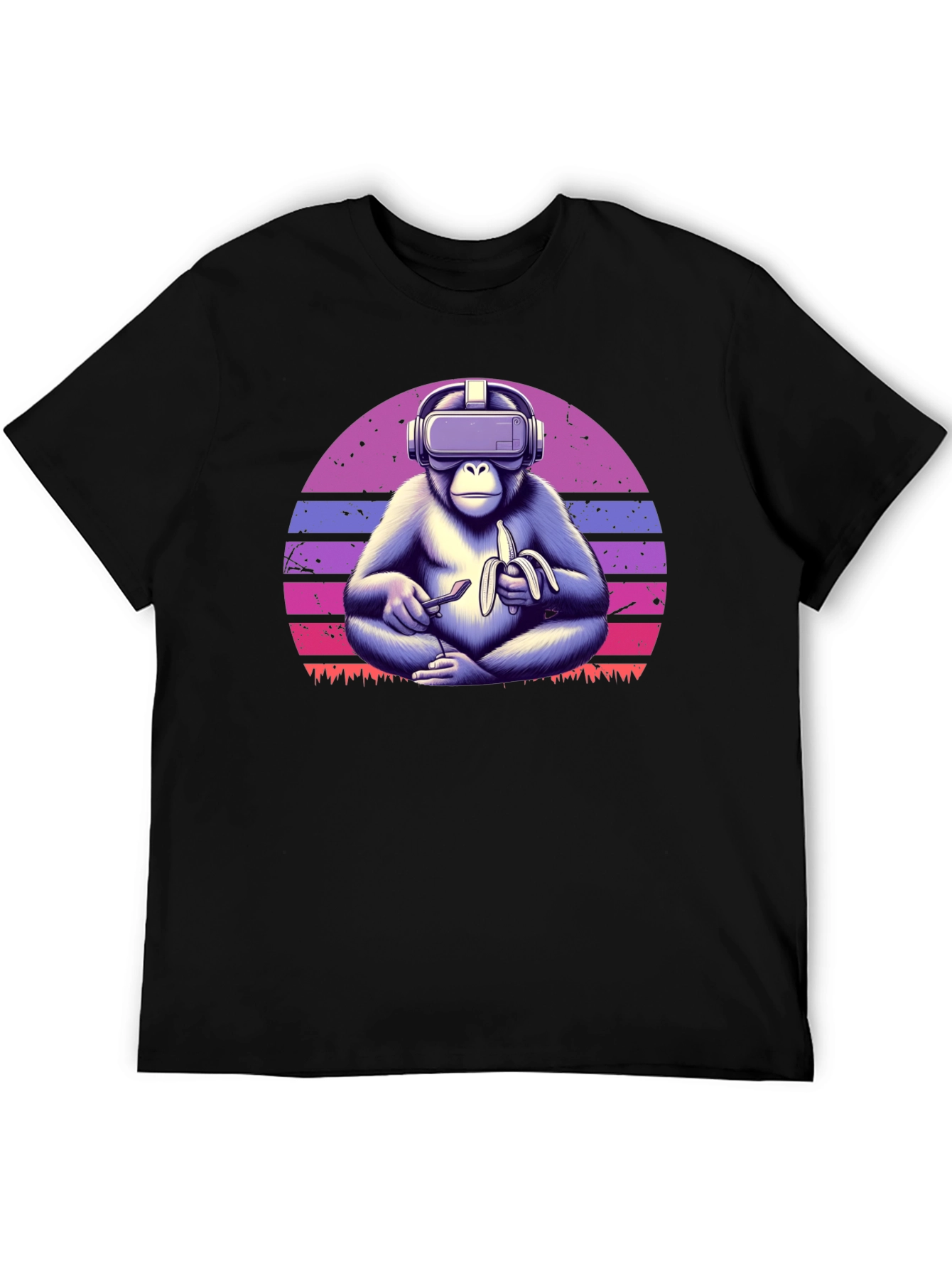 VR Monkey Banana T-Shirt