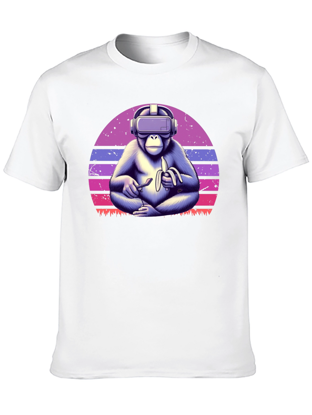 VR Monkey Banana T-Shirt