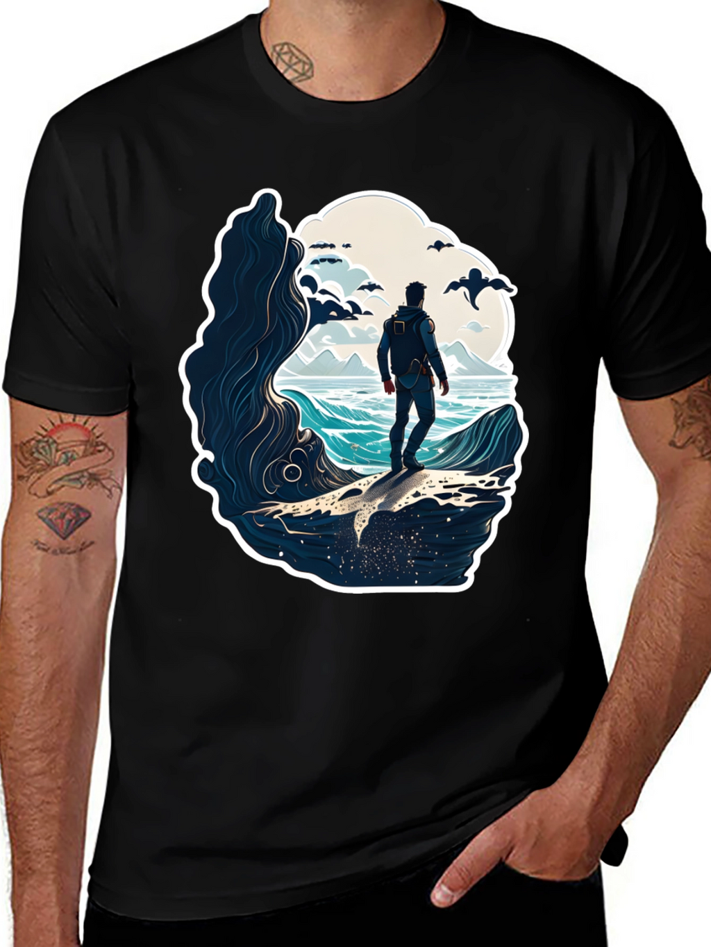 Ocean Explorer Graphic Tee - Adventure Awaits!
