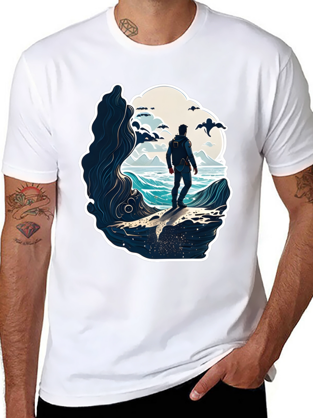 Ocean Explorer Graphic Tee - Adventure Awaits!