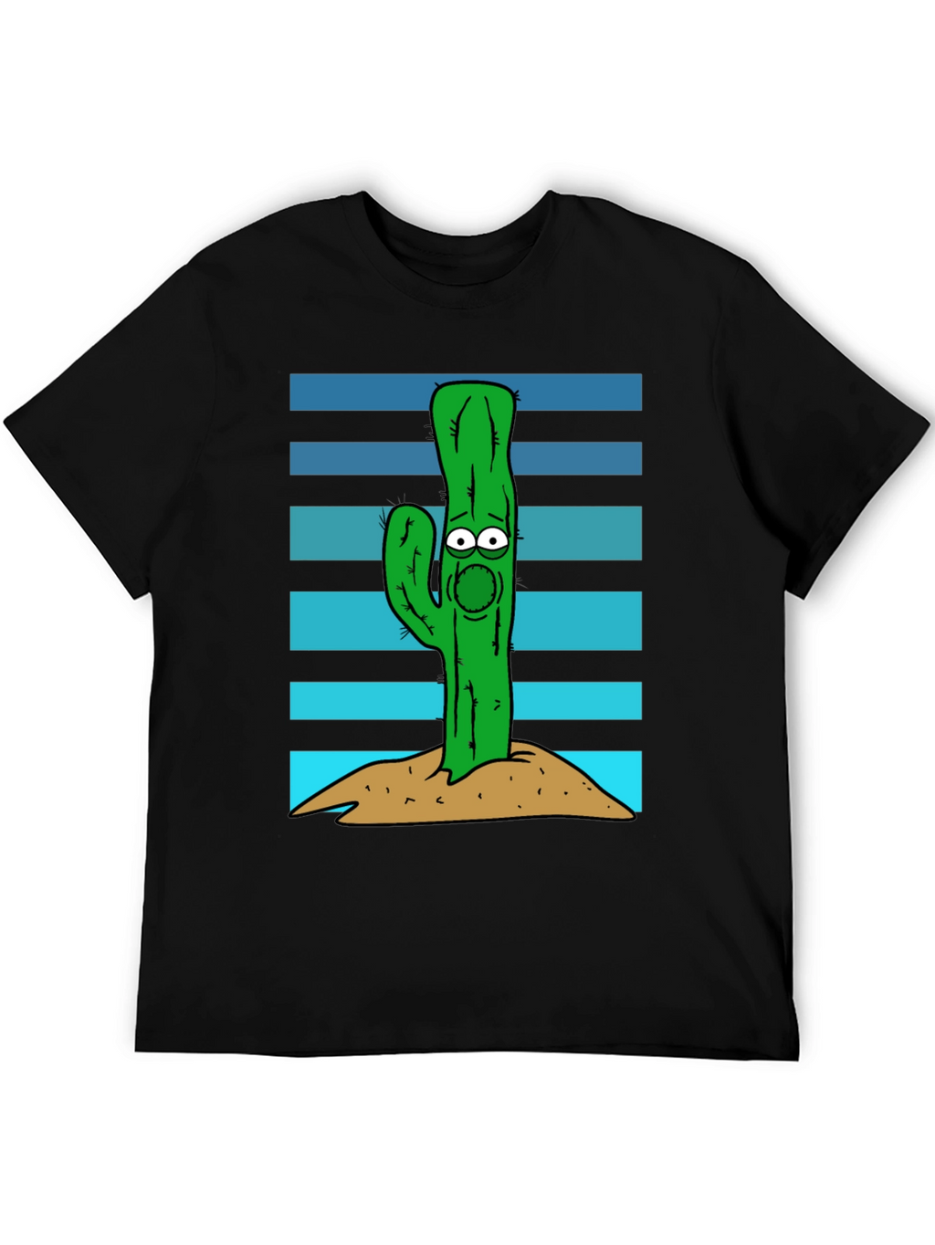 Cactus Graphic Tee - Funny Desert Plant Shirt