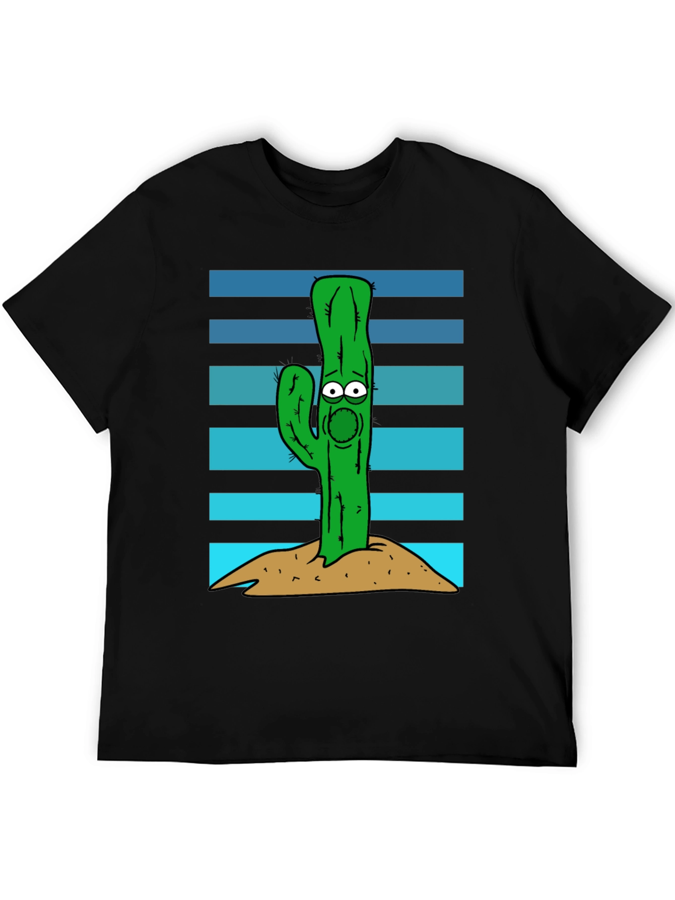 Cactus Graphic Tee - Funny Desert Plant Shirt