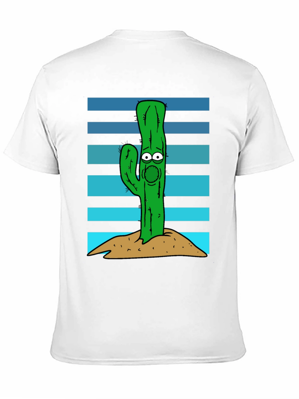 Cactus Graphic Tee - Funny Desert Plant Shirt