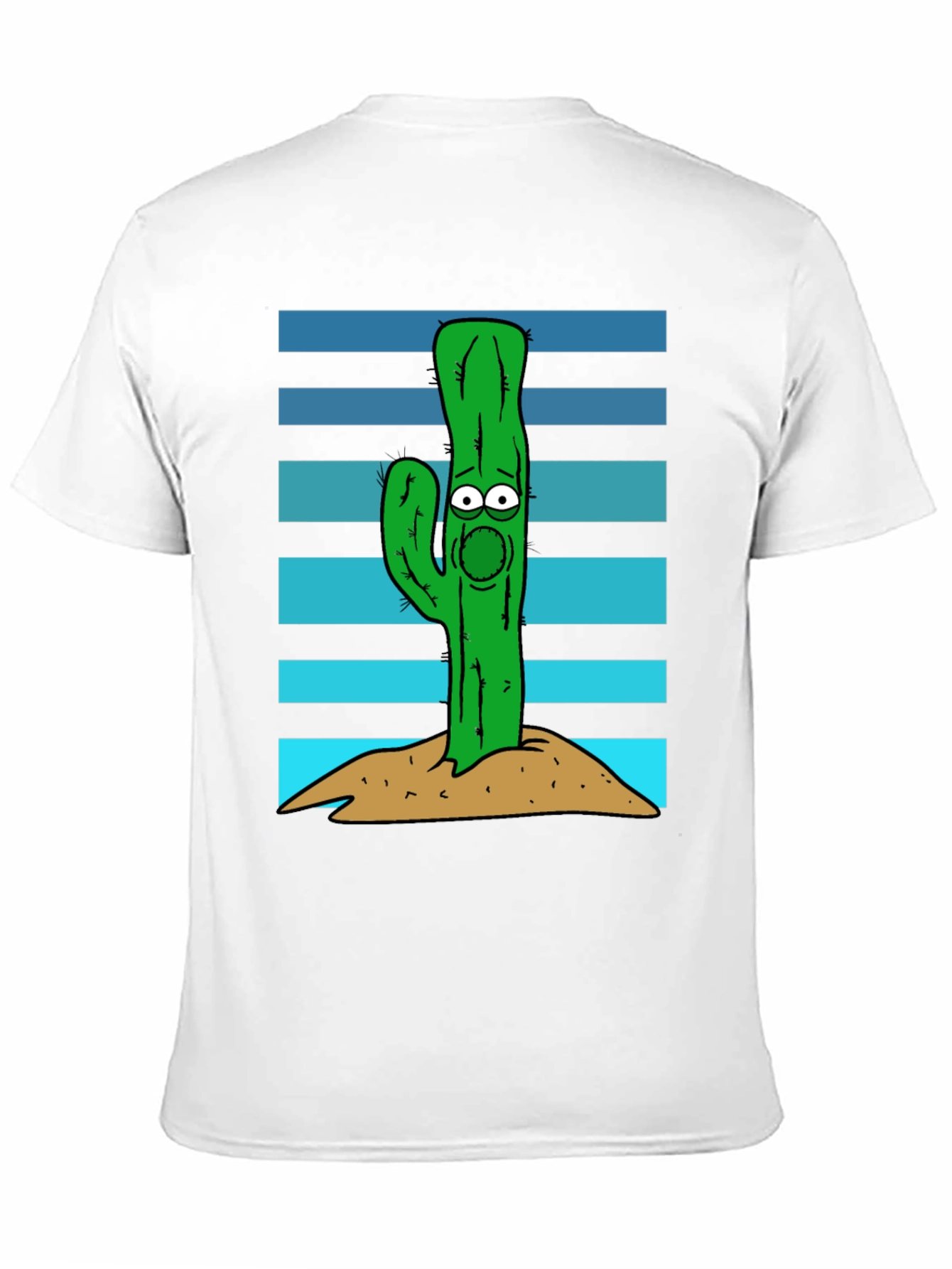 Cactus Graphic Tee - Funny Desert Plant Shirt