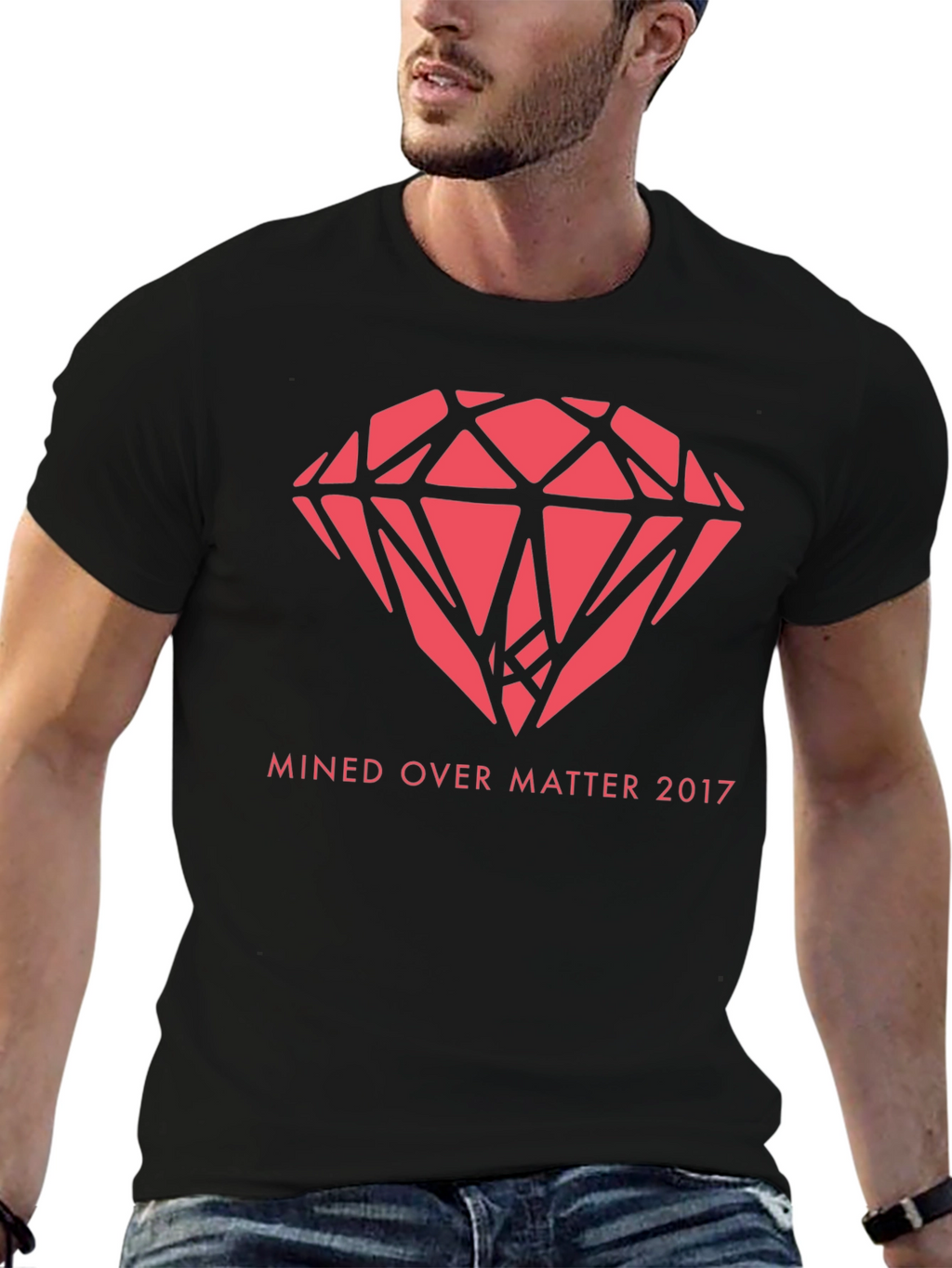 Mined Over Matter 2017 Graphic Tee - Black