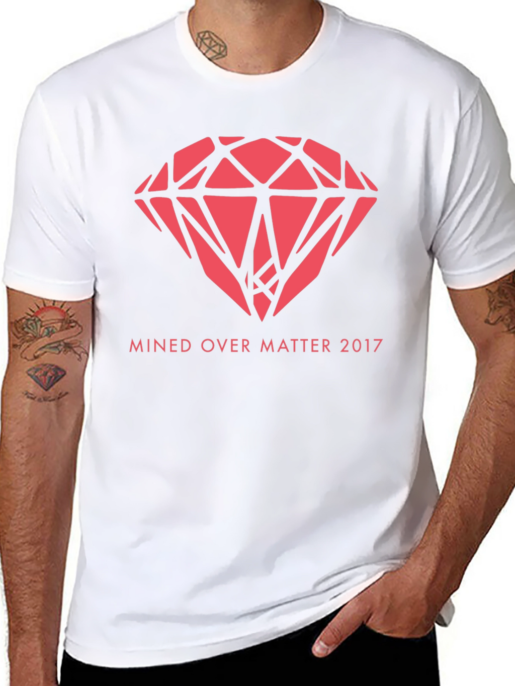 Mined Over Matter 2017 Graphic Tee - Black