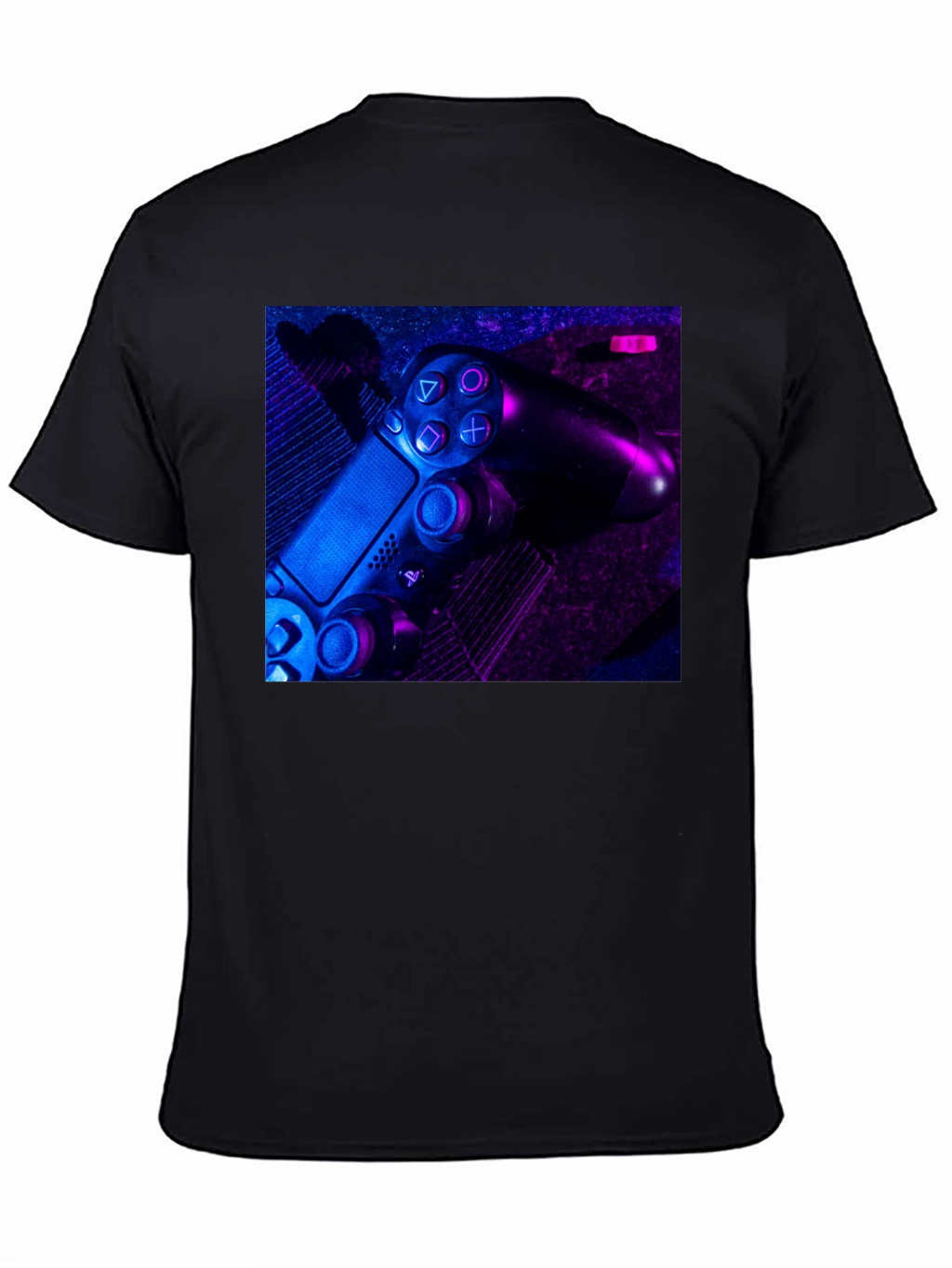 Gaming Controller Graphic Tee - Black T-Shirt