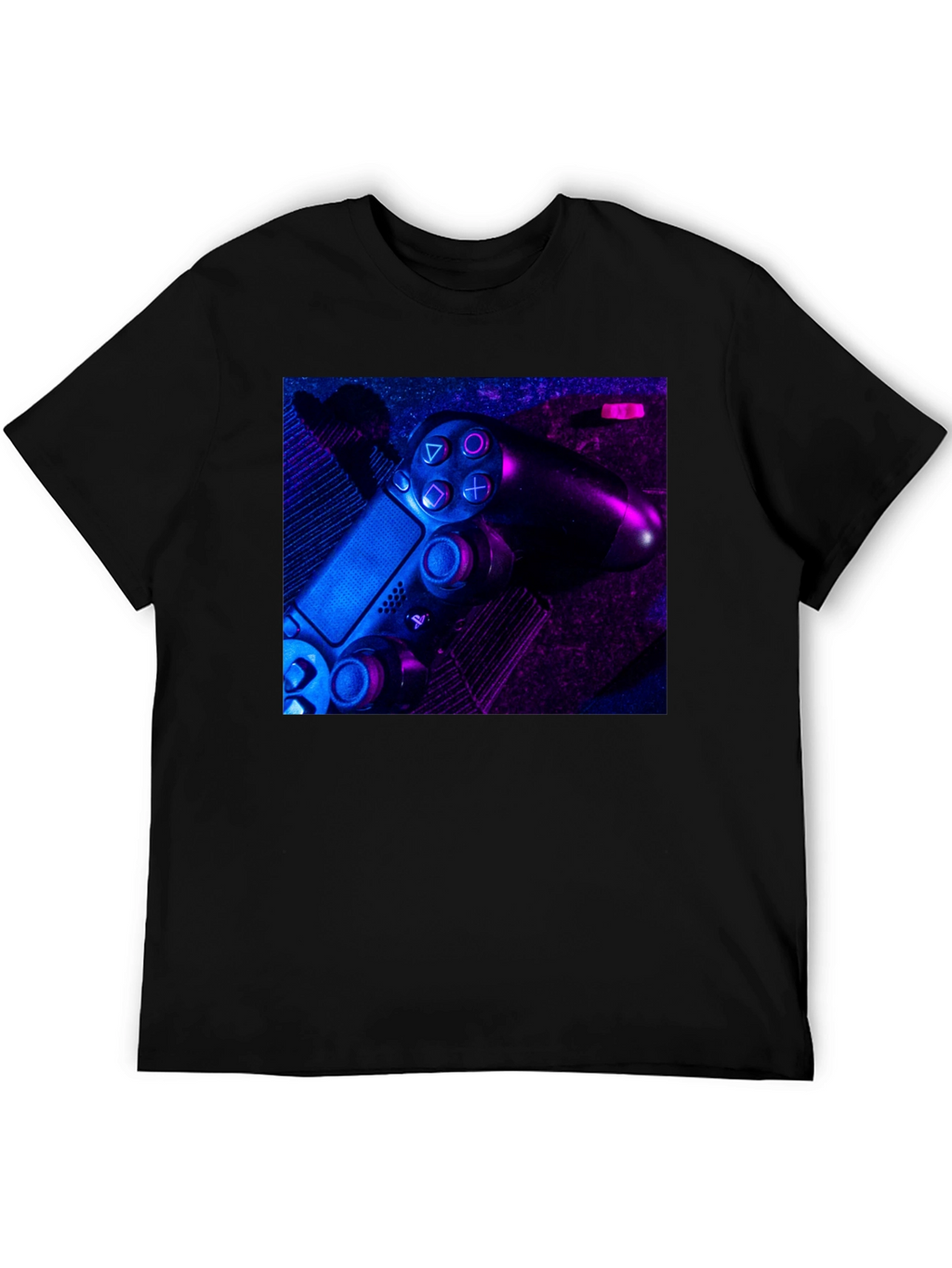 Gaming Controller Graphic Tee - Black T-Shirt