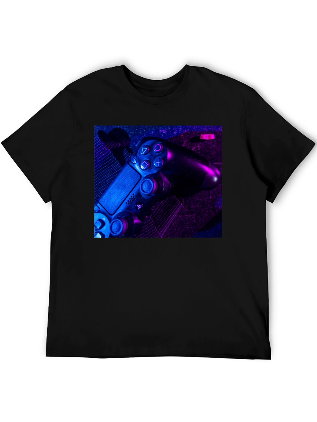 Gaming Controller Graphic Tee - Black T-Shirt