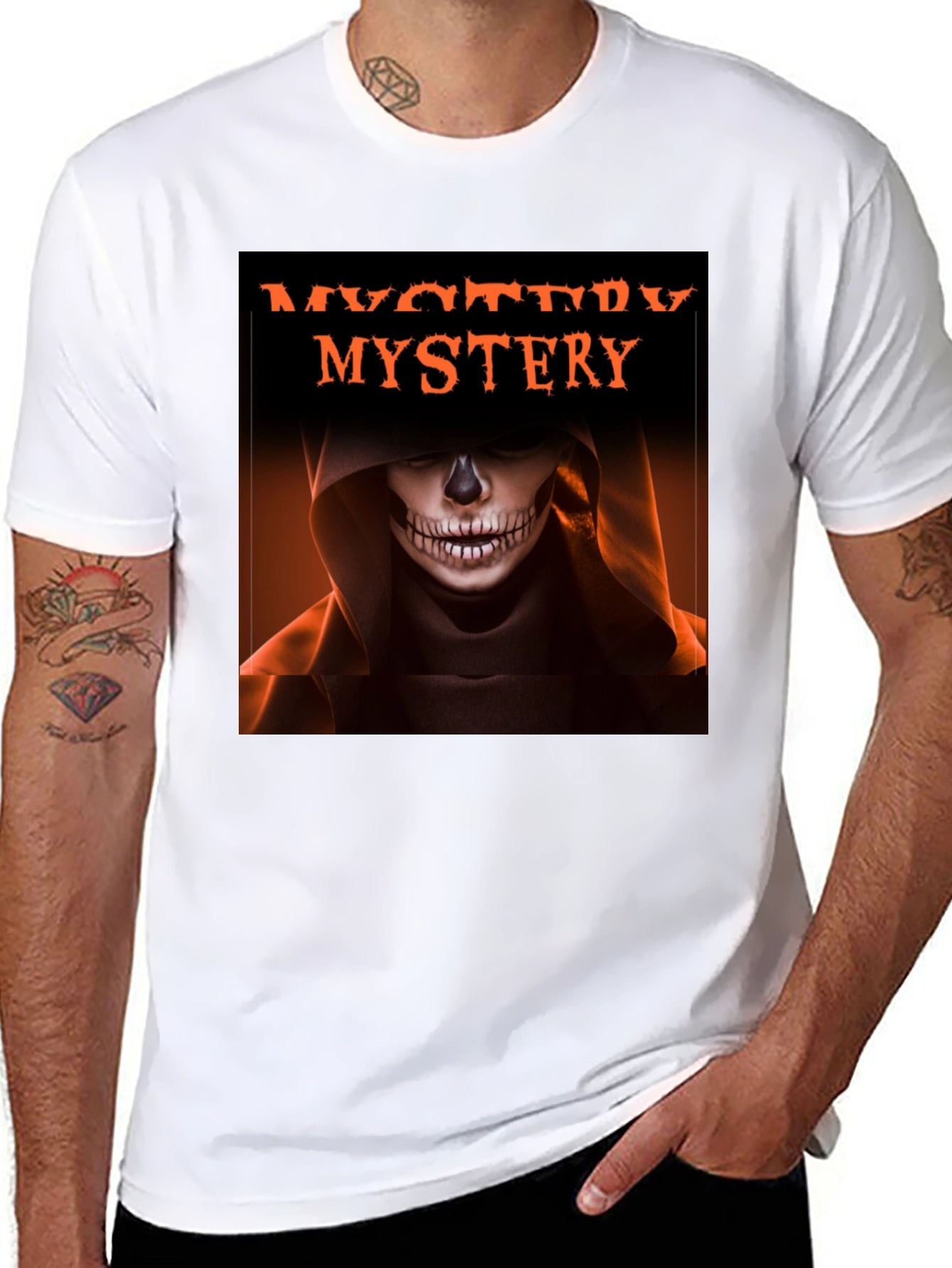 Mystery Grim Reaper Graphic Tee