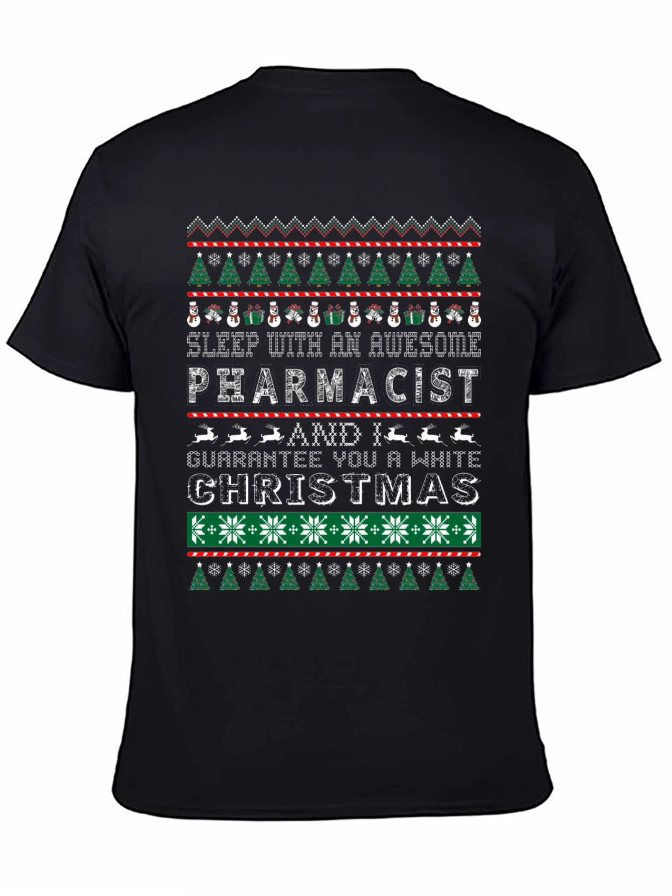Awesome Pharmacist Ugly Christmas Sweater T-Shirt