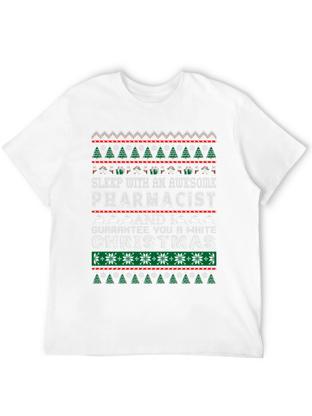 Awesome Pharmacist Ugly Christmas Sweater T-Shirt