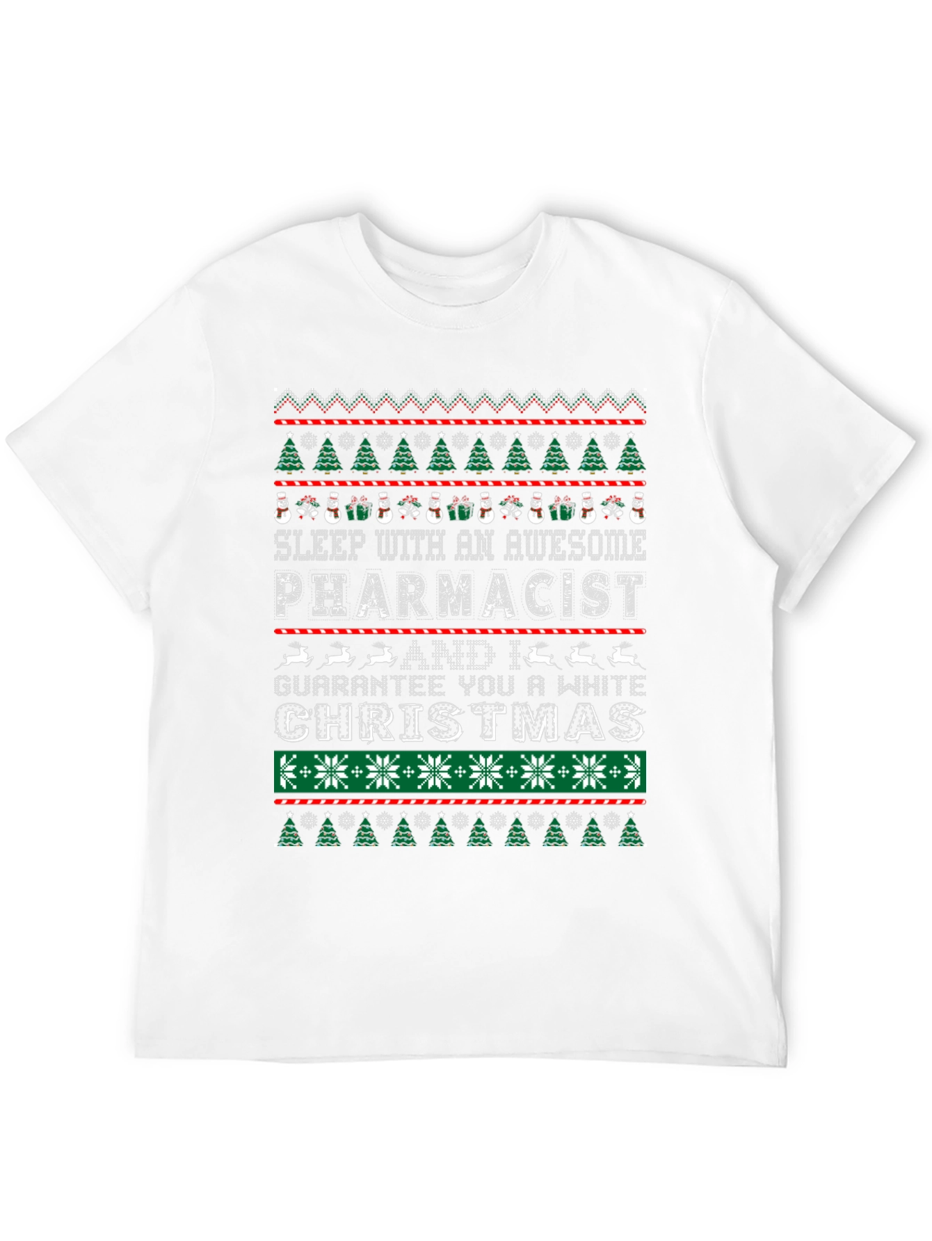 Awesome Pharmacist Ugly Christmas Sweater T-Shirt