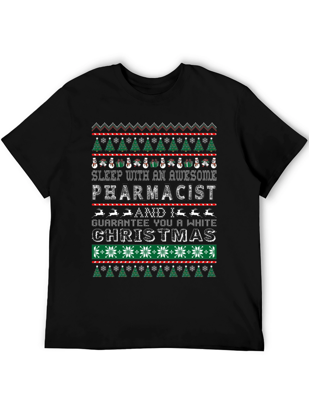 Awesome Pharmacist Ugly Christmas Sweater T-Shirt