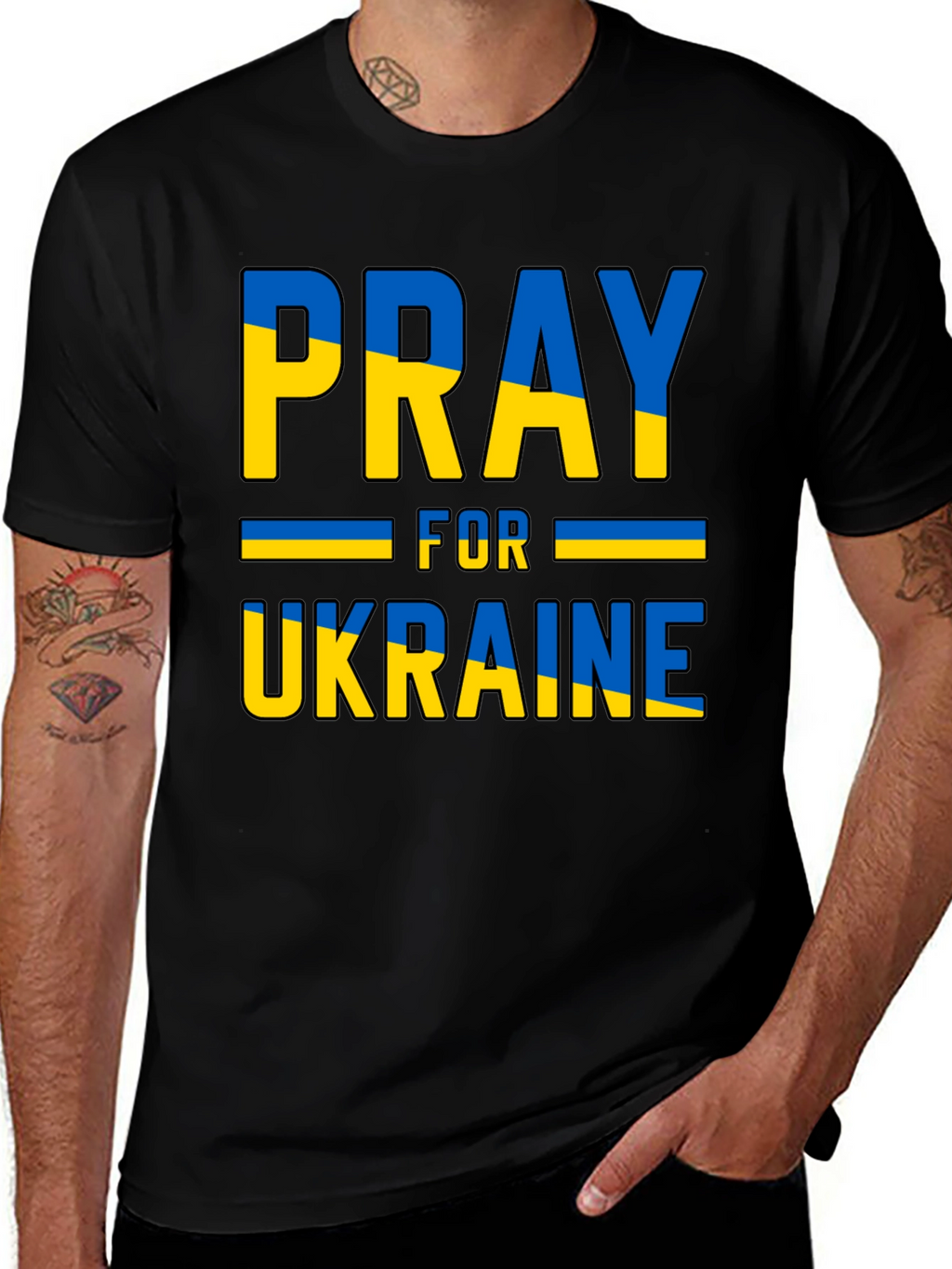 Pray for Ukraine T-Shirt