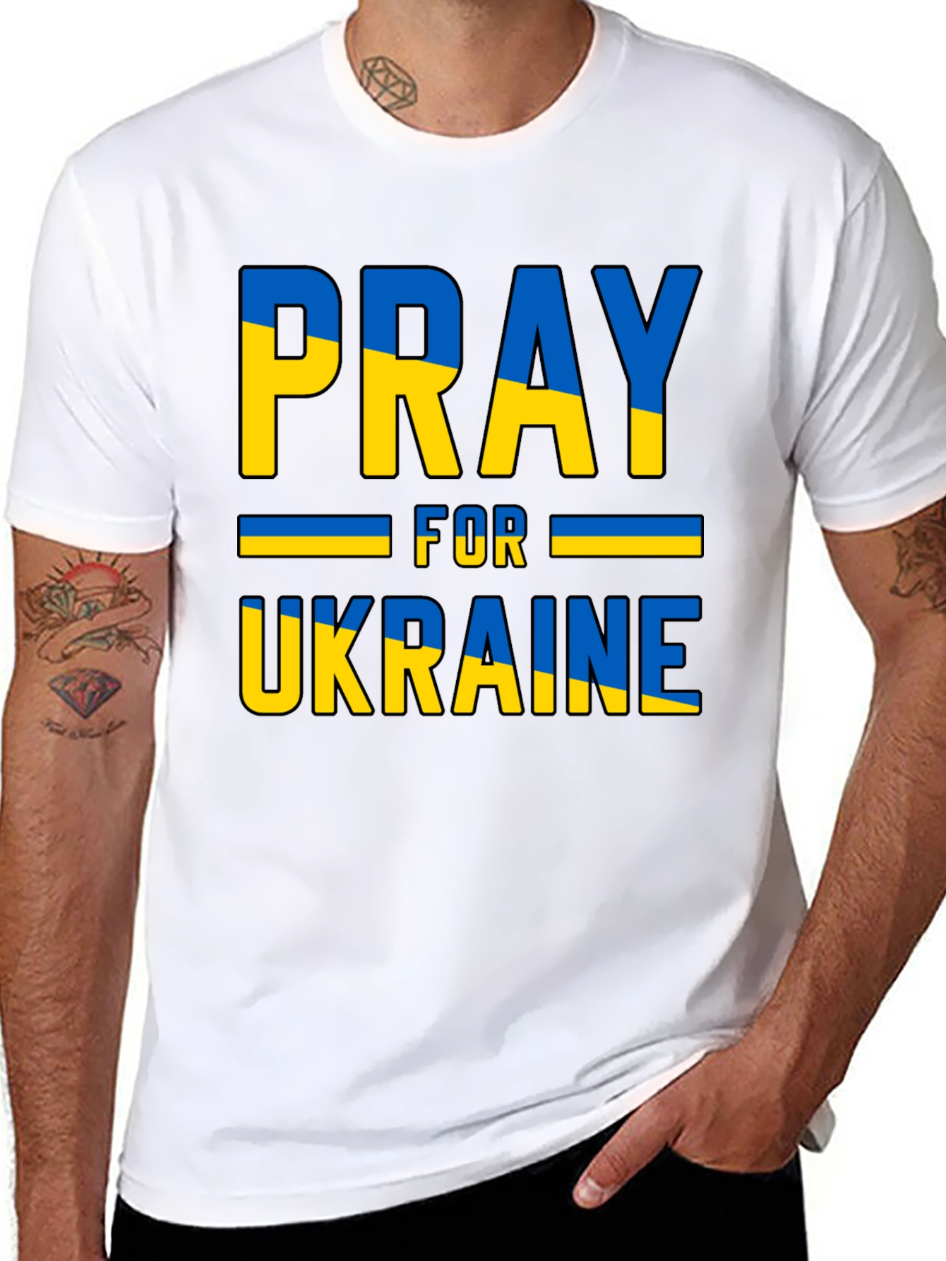 Pray for Ukraine T-Shirt