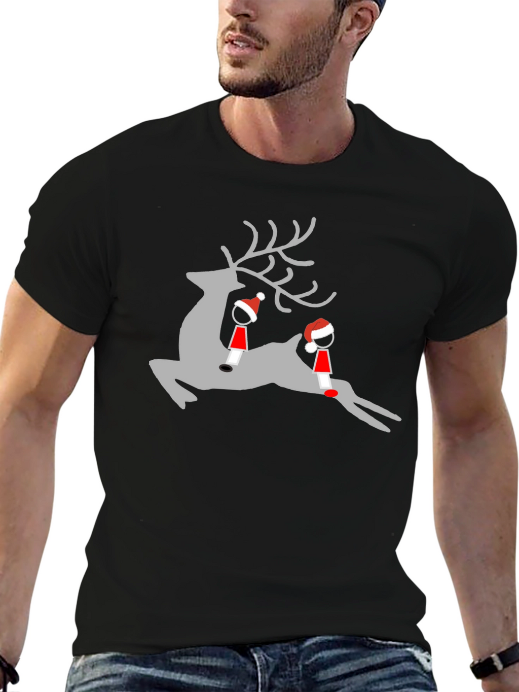 Holiday Reindeer T-Shirt