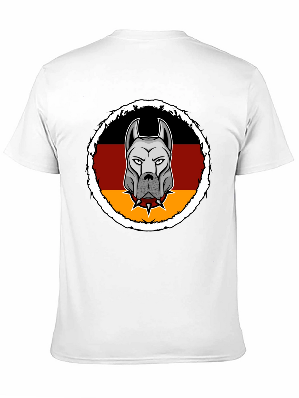 Dog Head Graphic Tee - Germany Inspired Design