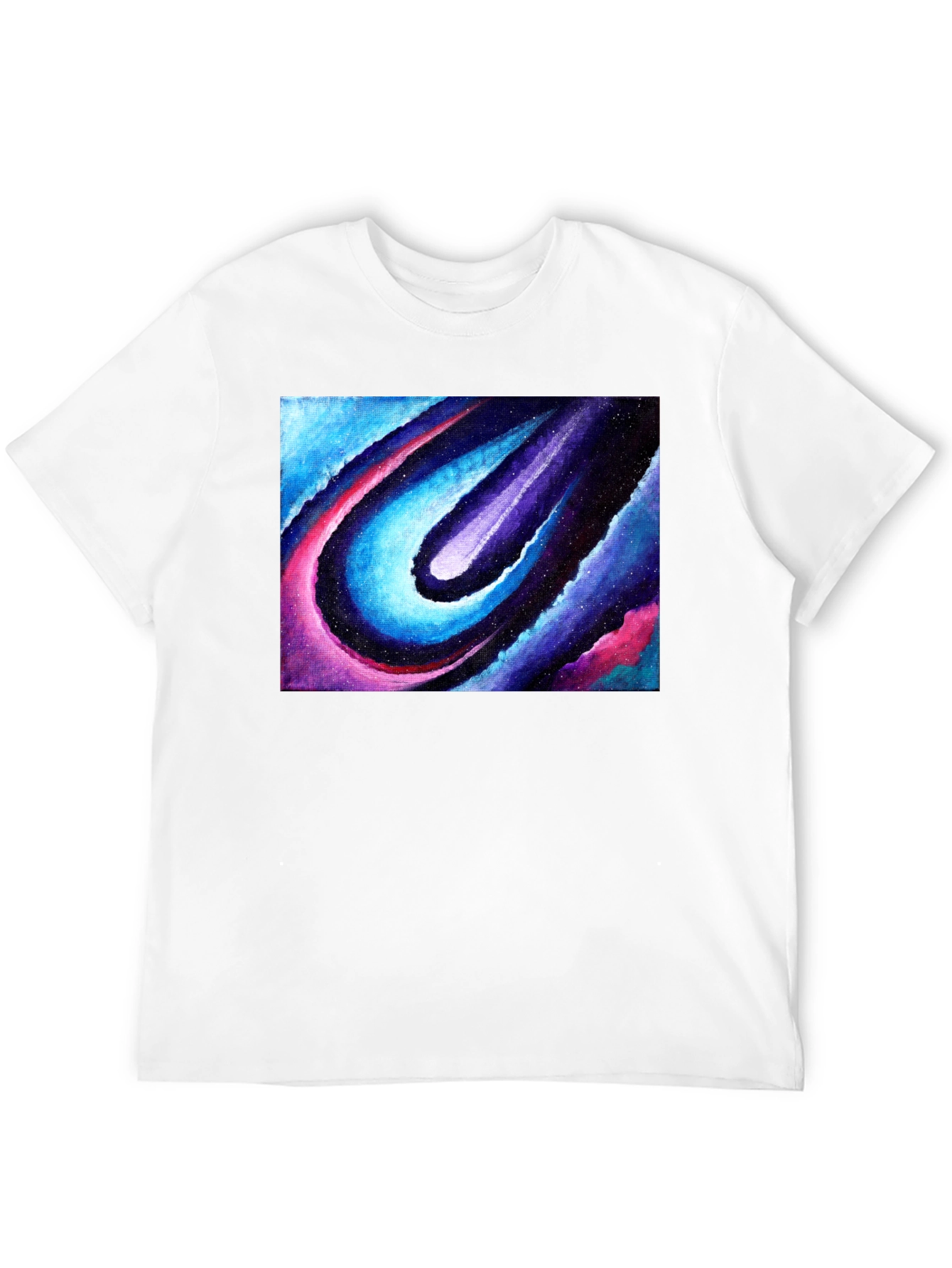 Cosmic Flow Graphic T-Shirt
