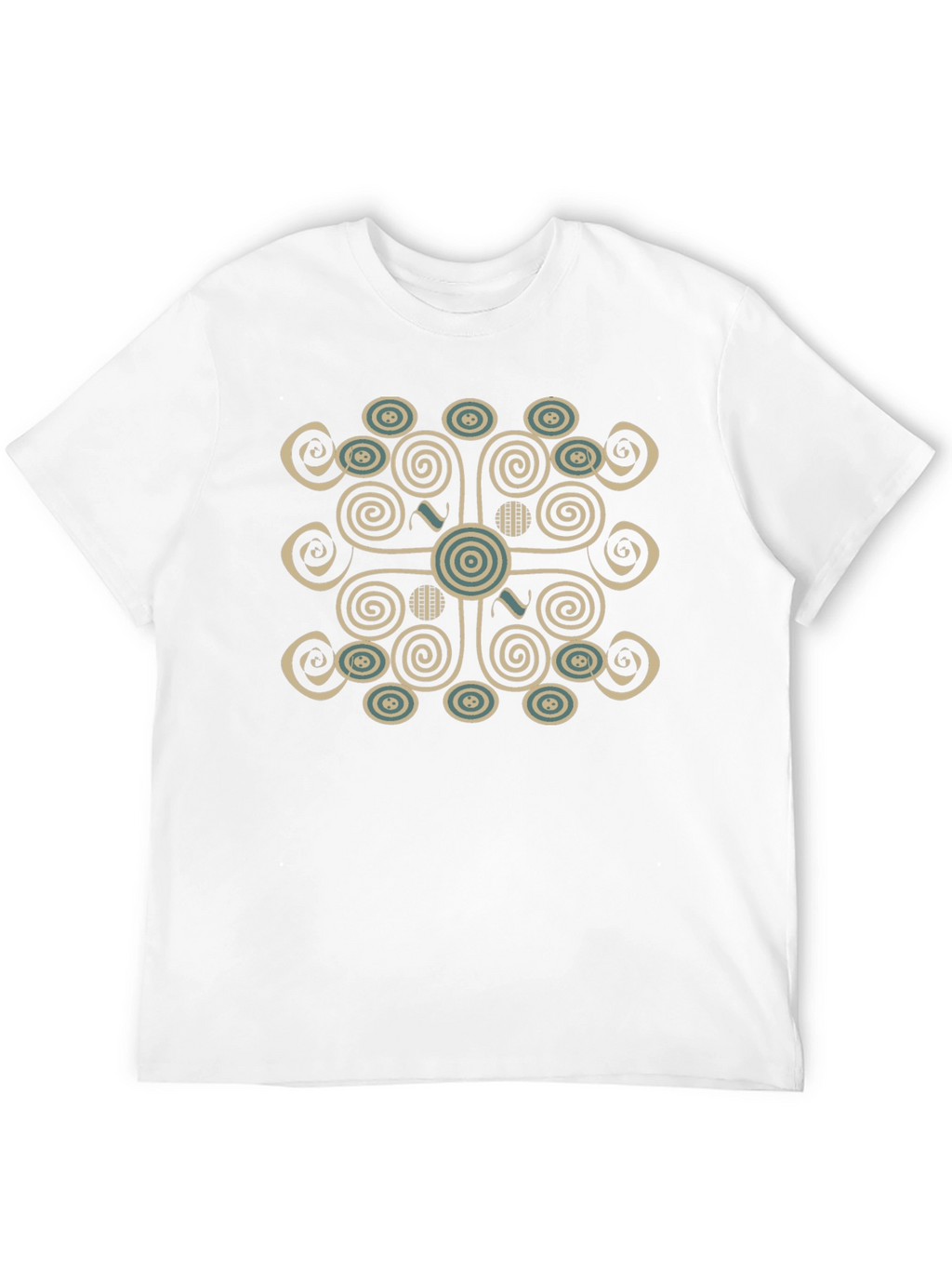 Abstract Pattern Print T-Shirt