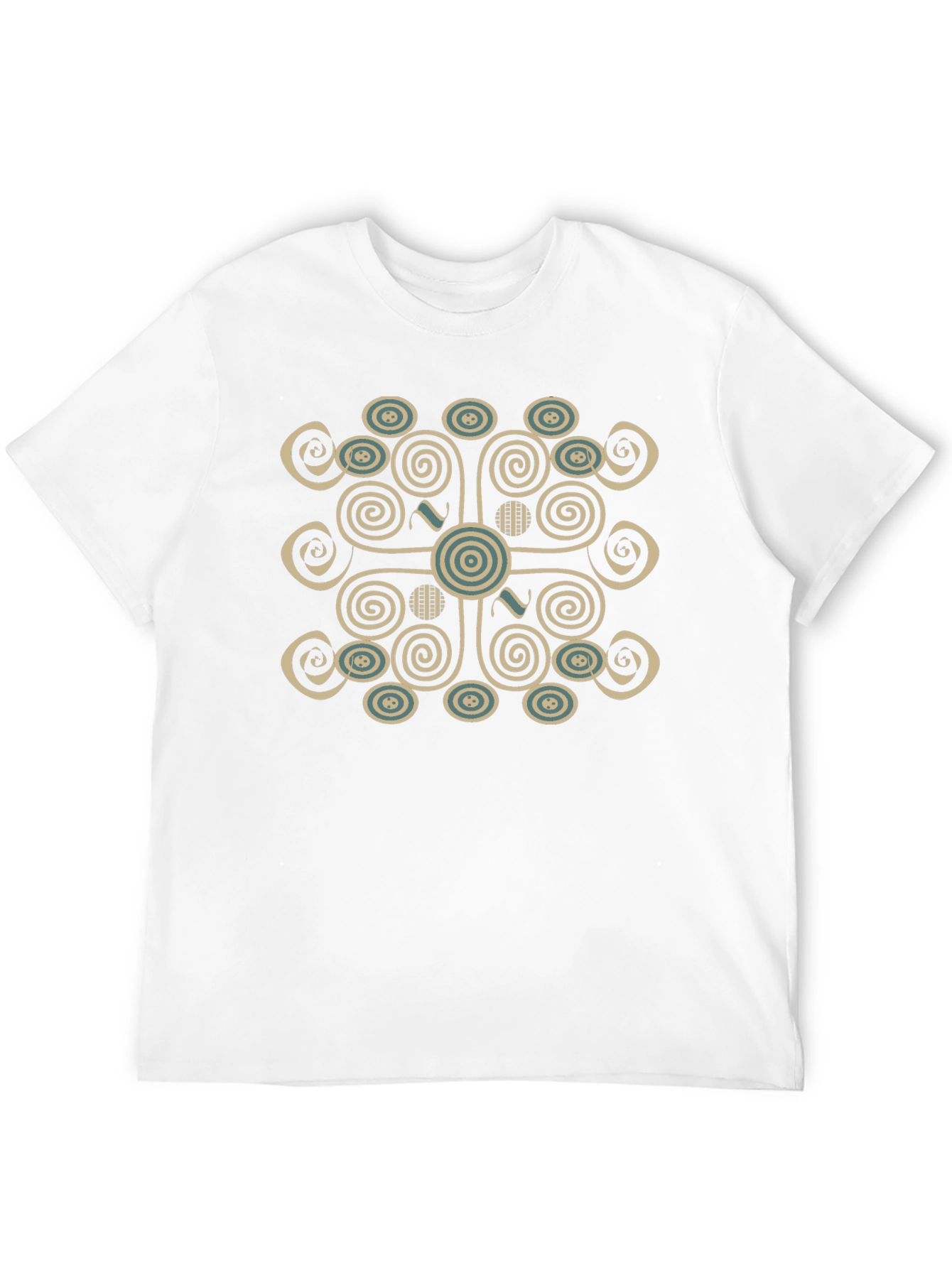Abstract Pattern Print T-Shirt