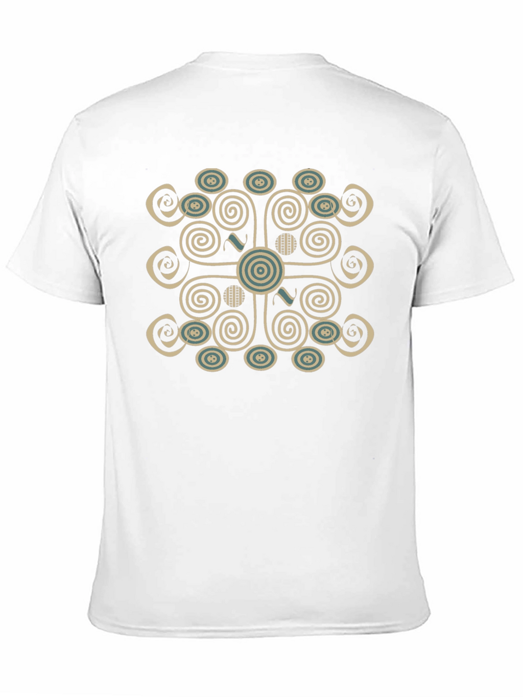Abstract Pattern Print T-Shirt