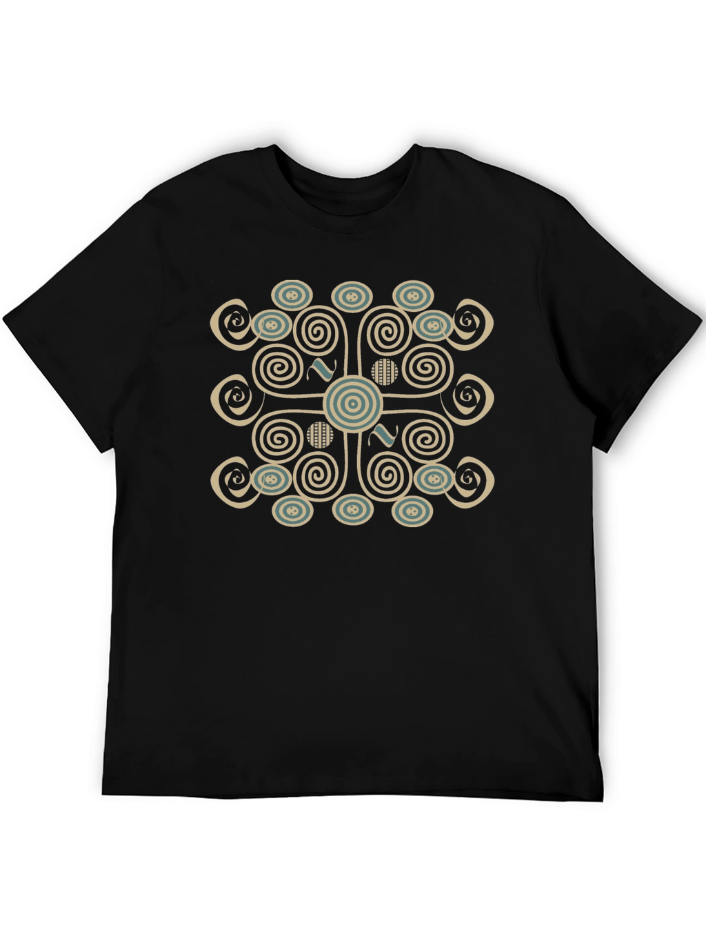 Abstract Pattern Print T-Shirt