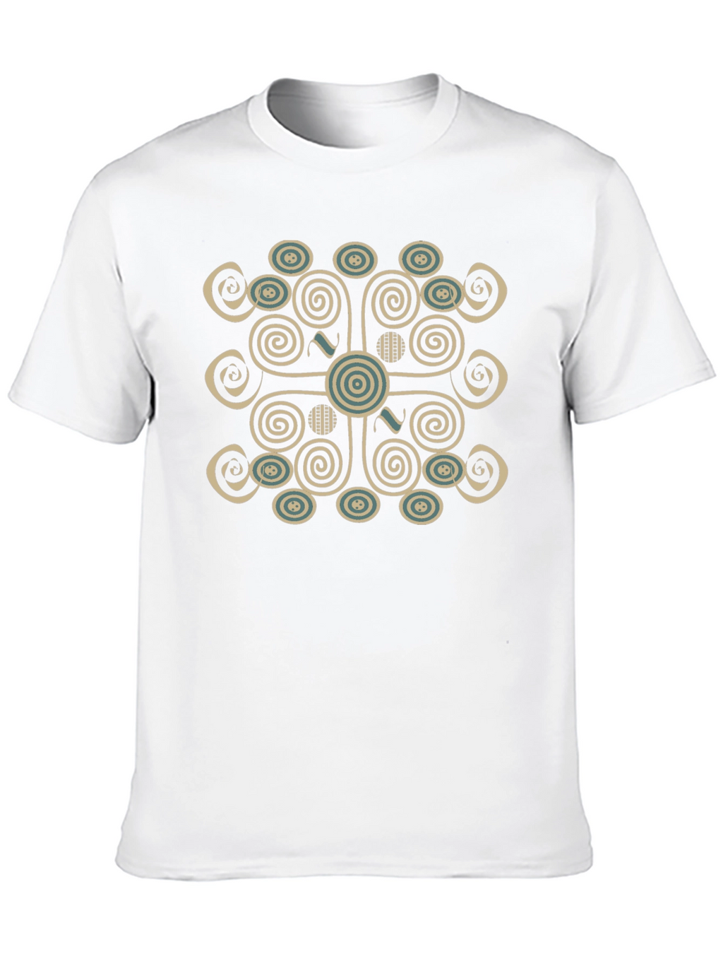 Abstract Pattern Print T-Shirt