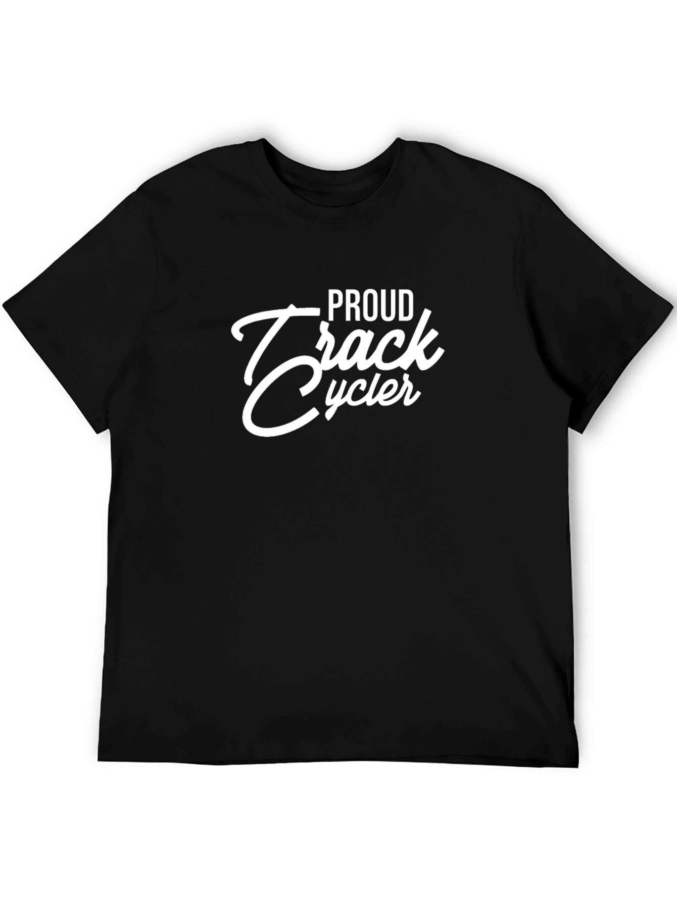 Proud Track Cycler Black T-Shirt