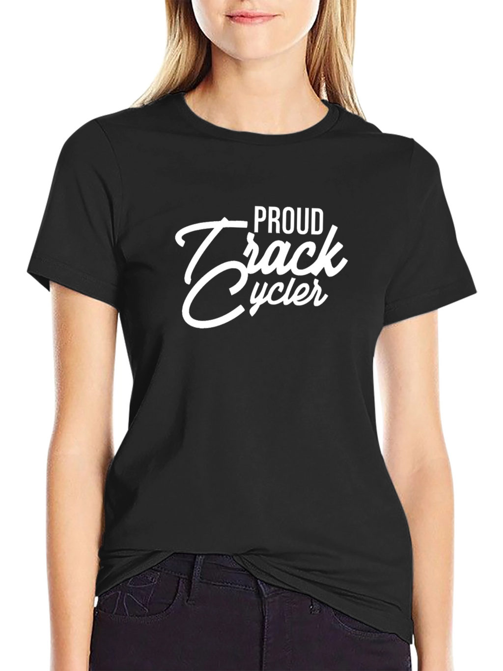Proud Track Cycler Black T-Shirt