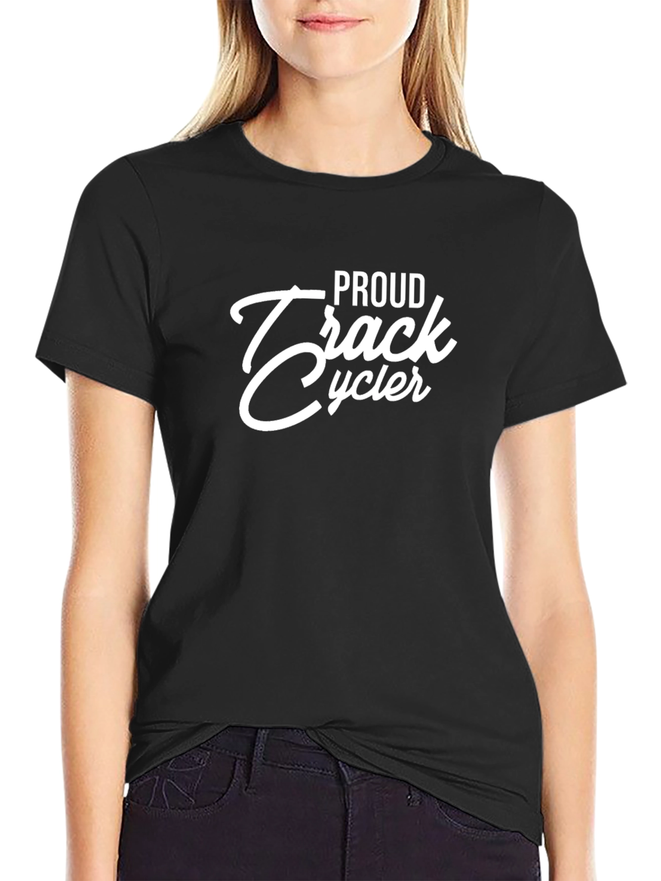 Proud Track Cycler Black T-Shirt