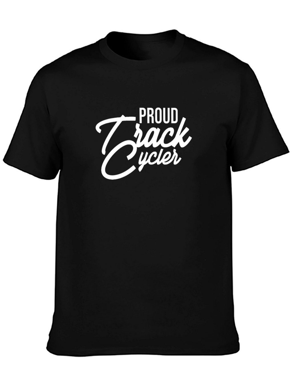 Proud Track Cycler Black T-Shirt