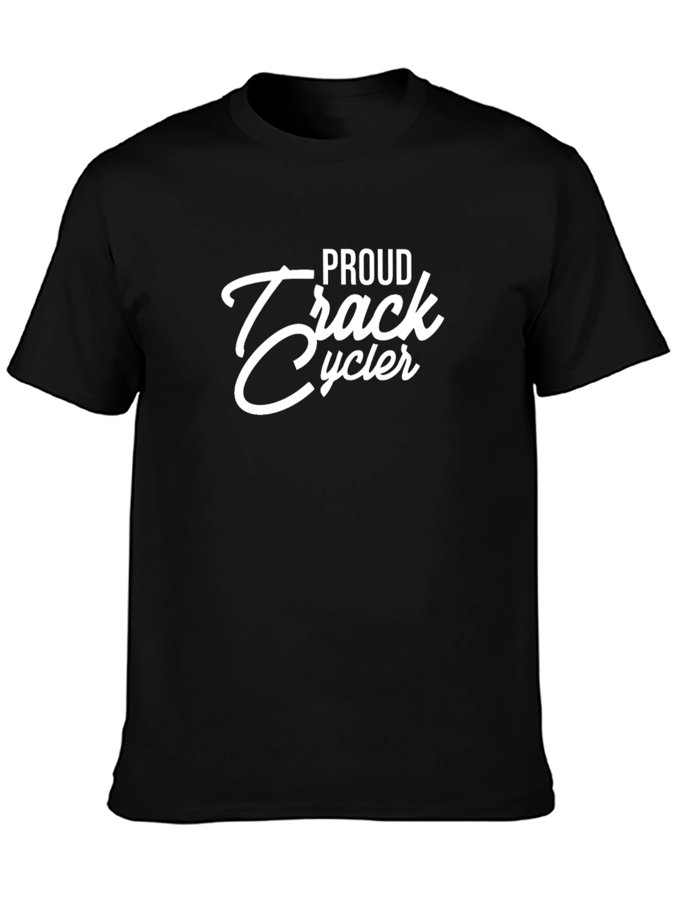 Proud Track Cycler Black T-Shirt