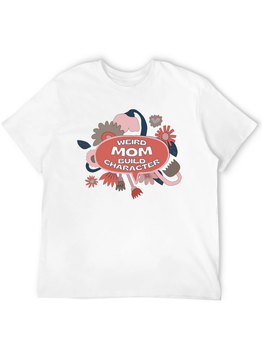 Weird Mom Build Character Graphic Tee