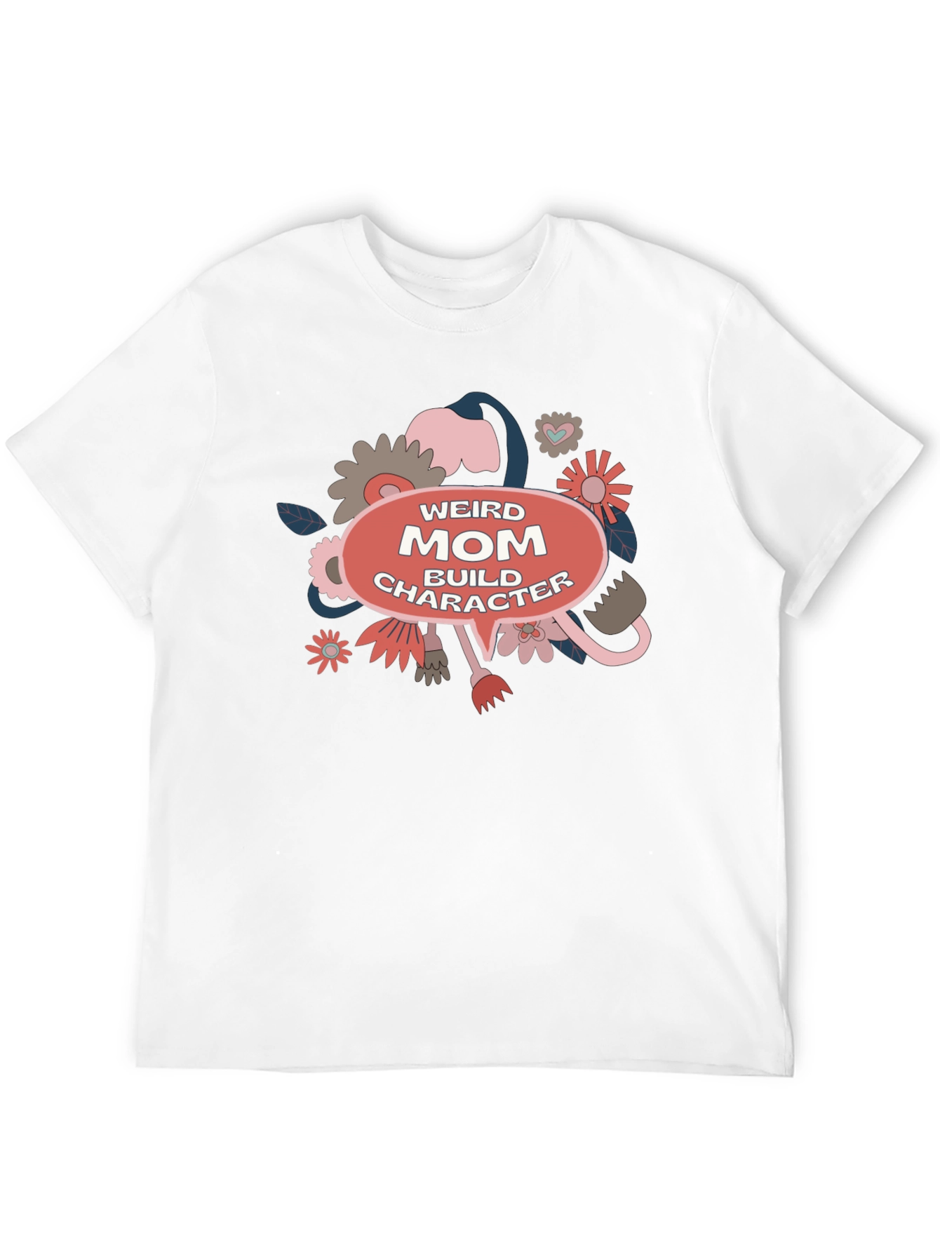 Weird Mom Build Character Graphic Tee