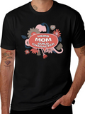 Weird Mom Build Character Graphic Tee