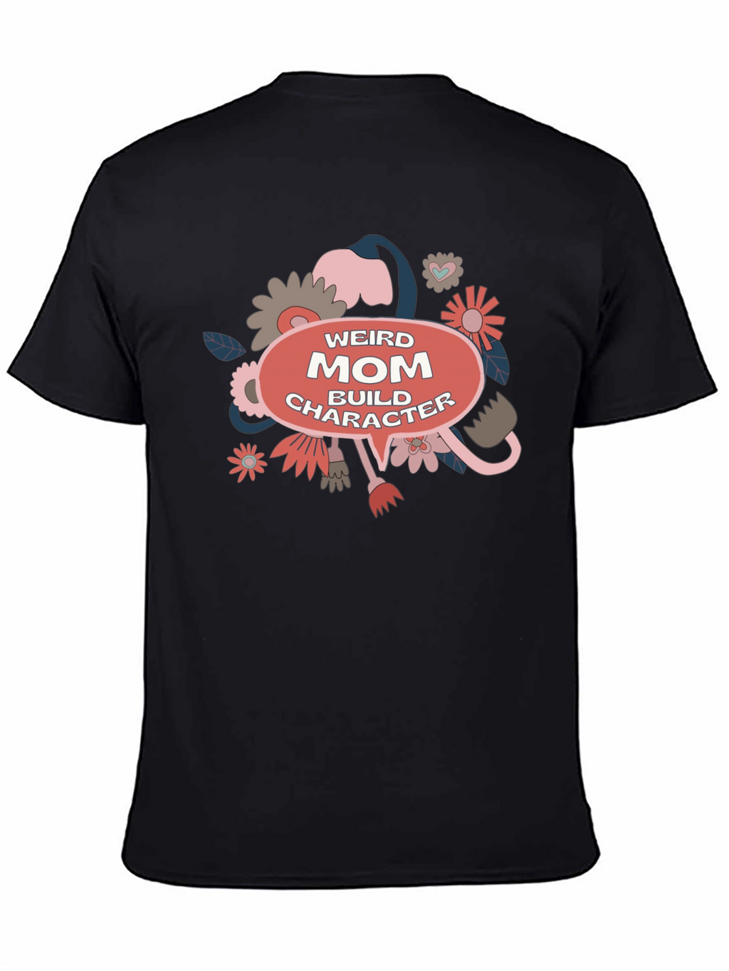 Weird Mom Build Character Graphic Tee