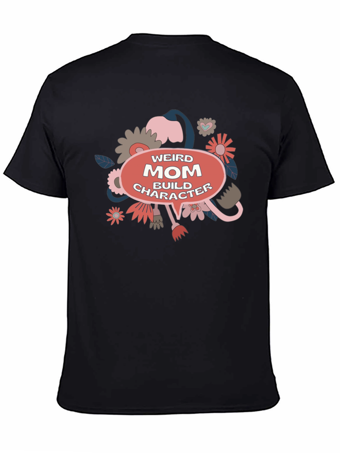 Weird Mom Build Character Graphic Tee