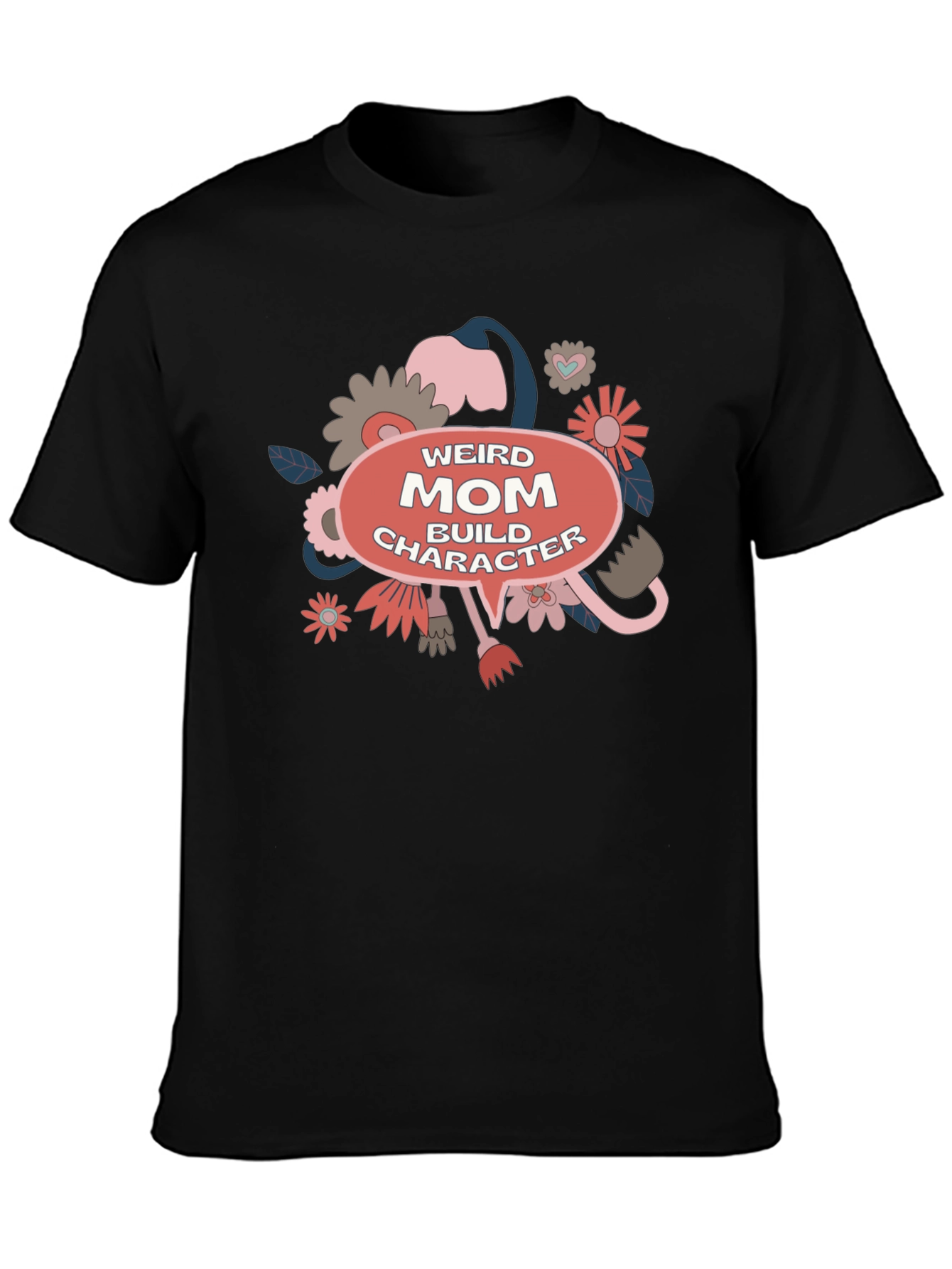 Weird Mom Build Character Graphic Tee
